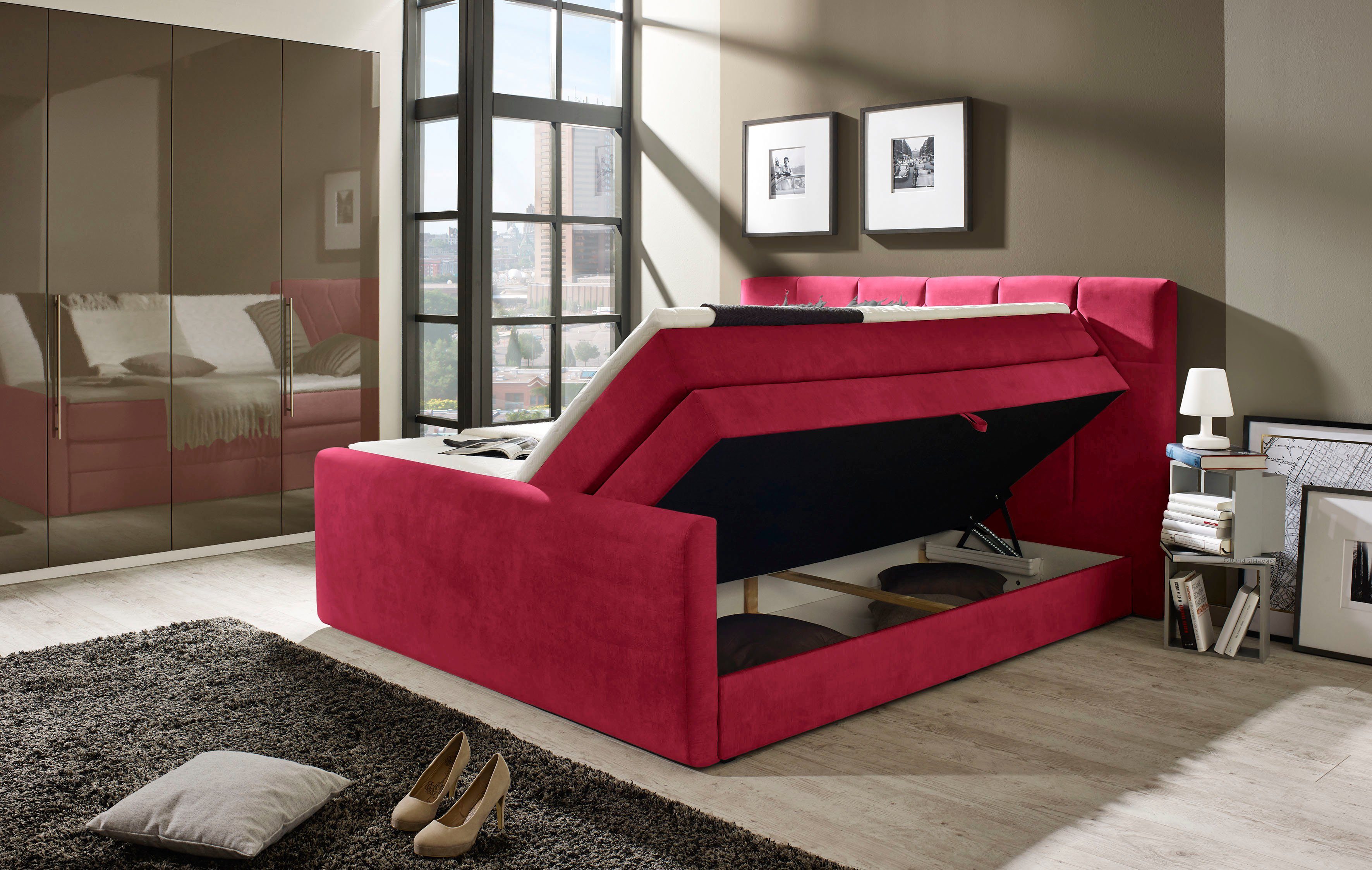 Places of Style Boxspring Atlanta inclusief topmatras en bedkist