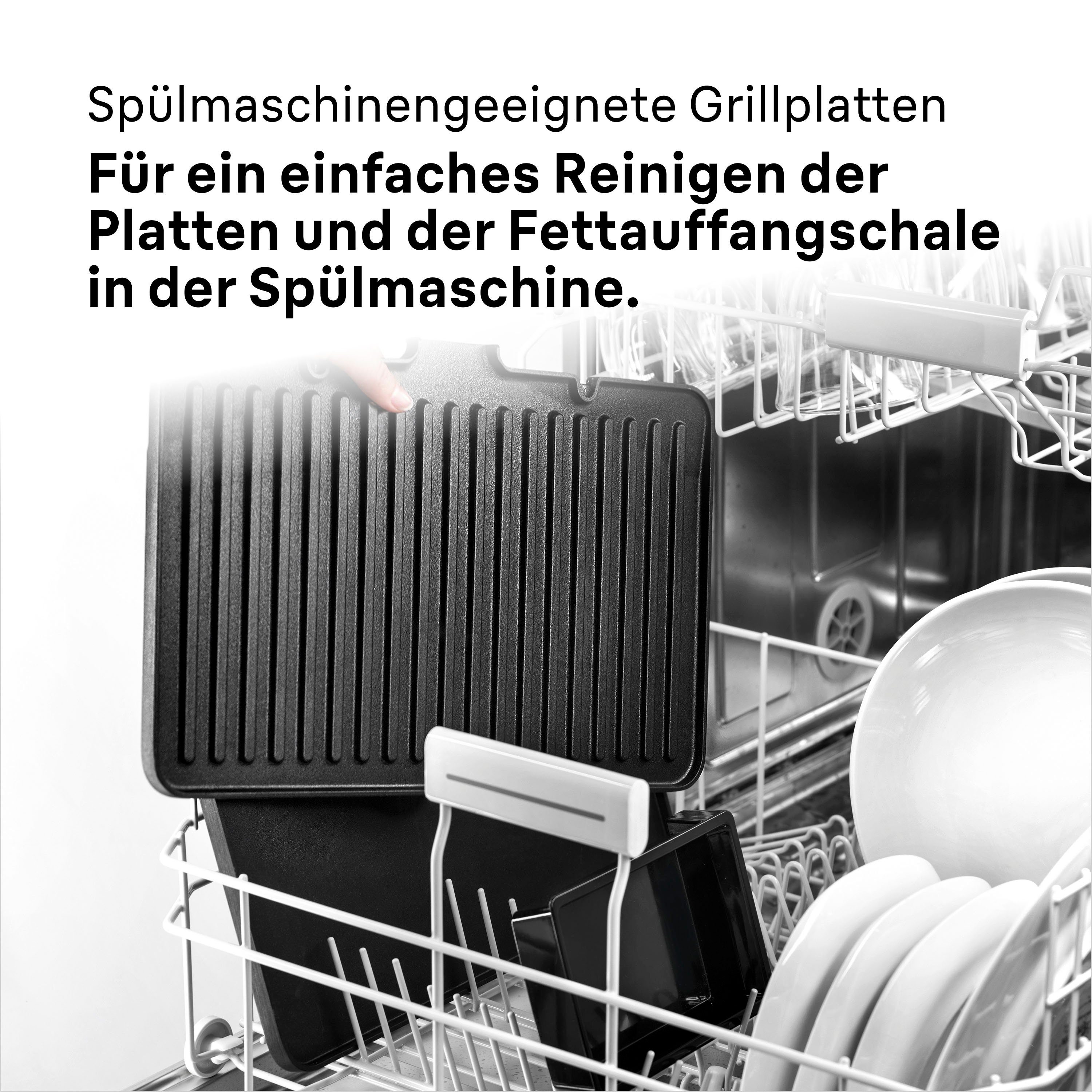 Braun Contactgrill Multigrill 9 CG 9043 silber