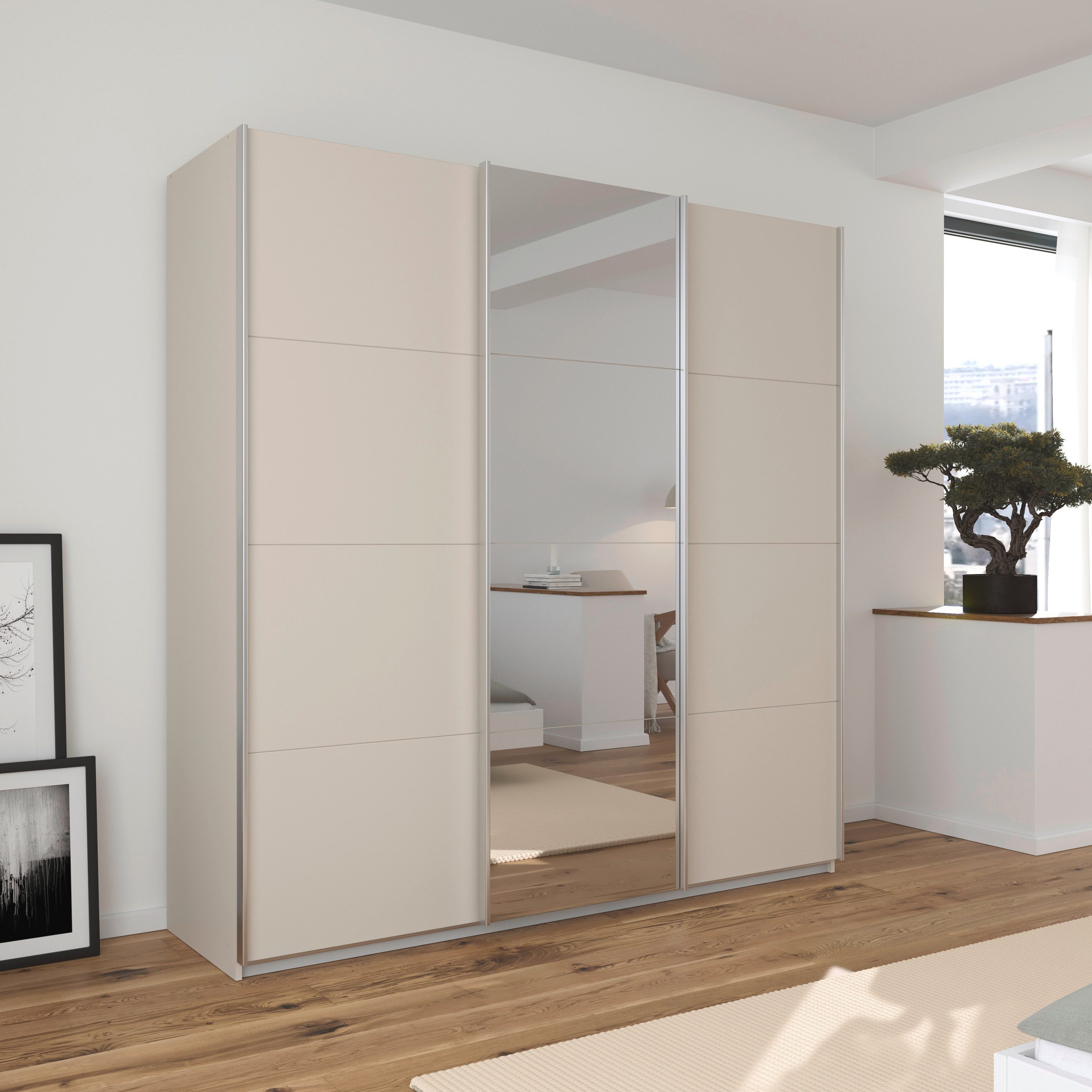 rauch Schuifdeurkast Kledingkast kast OTTO´S CHOICE garderobe AGORDO Top interieur, in 4 breedtes en 2 hoogtes MADE IN GERMANY