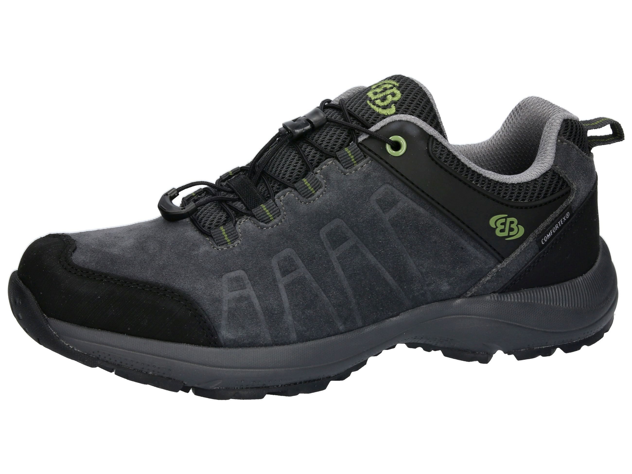 BRÜTTING Outdoorschoenen Outdoorschoen Mount Harvard Low heren wandel & trekkingschoenen maat 40 grijs