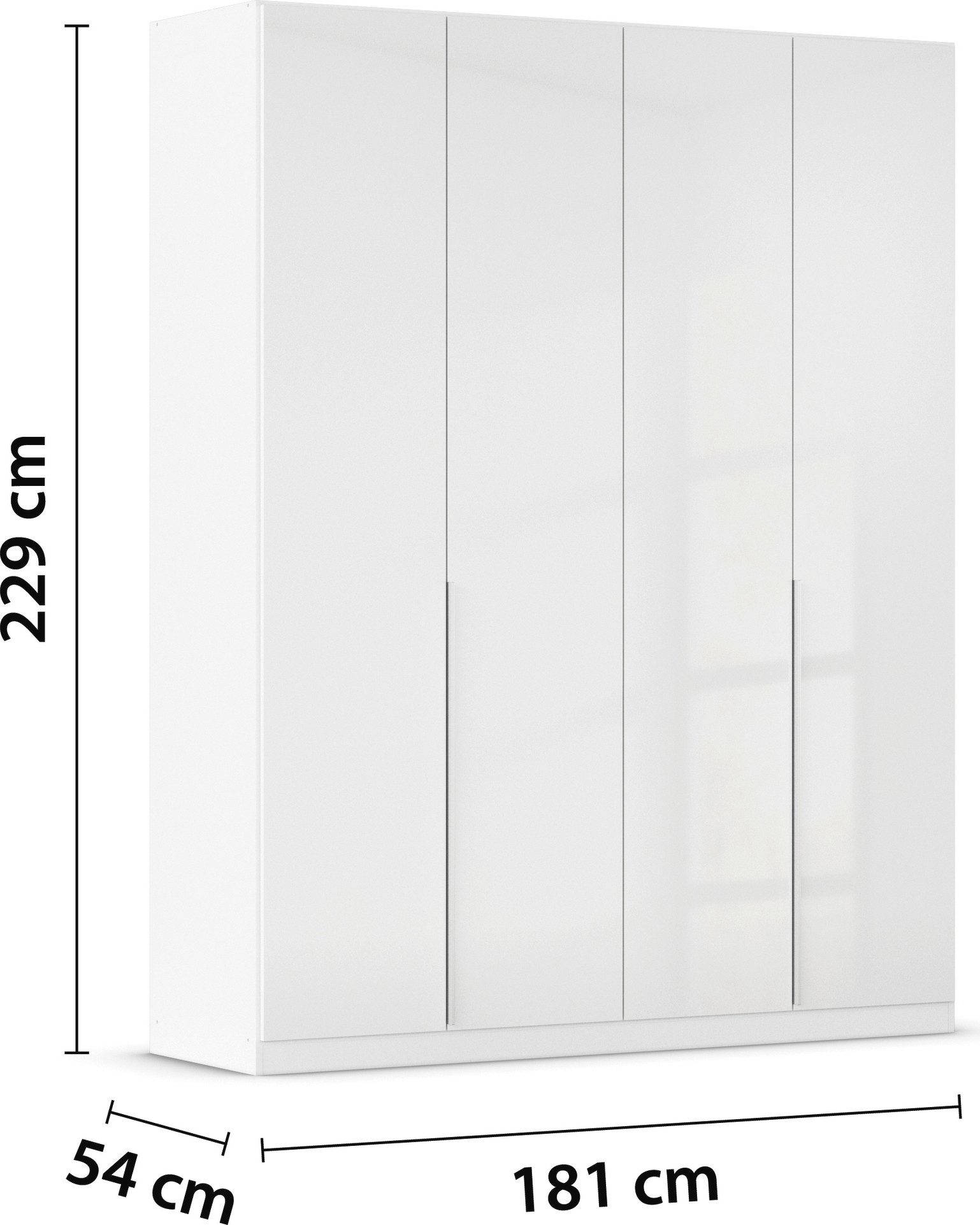 rauch Draaideurkast Kledingkast garderobe AGORDO TOPSELLER slaapkamer doordachte binnenuitrusting, in 6 breedtes en 2 hoogtes made in germany