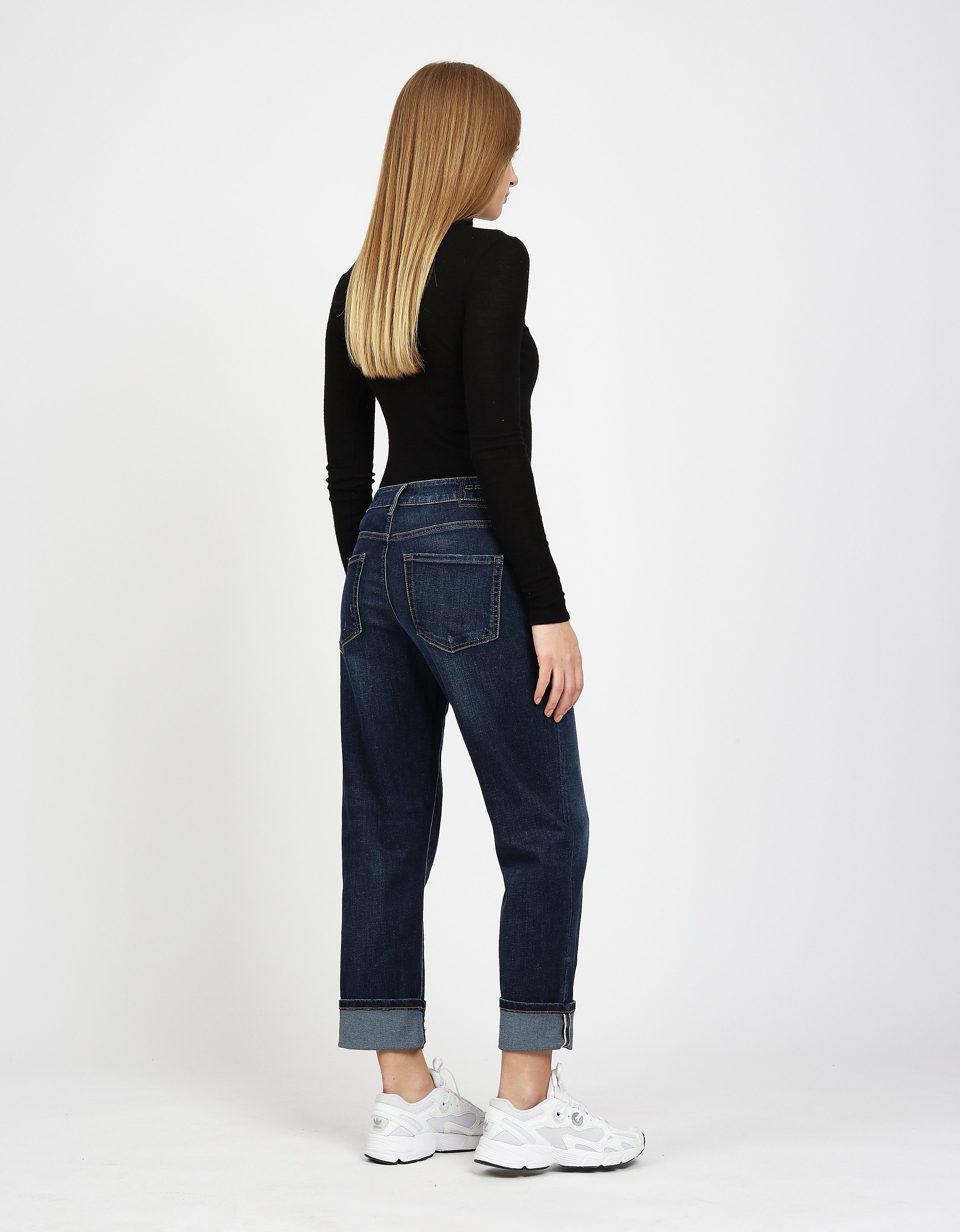 GANG Straight jeans 94Thelma met detail boven de muntzak
