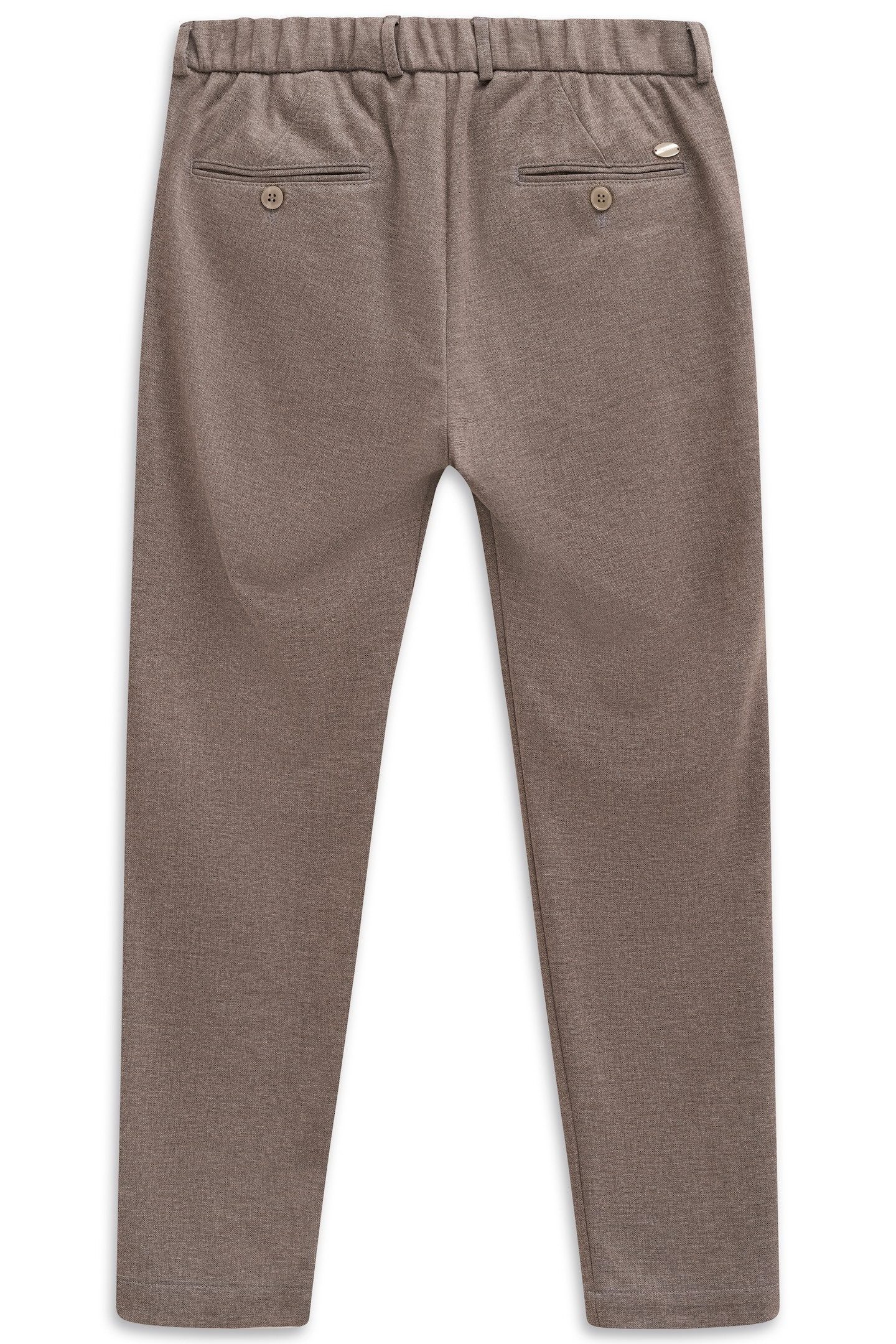 Bugatti Bandplooibroek Tapered fit met flexcity jersey stretch