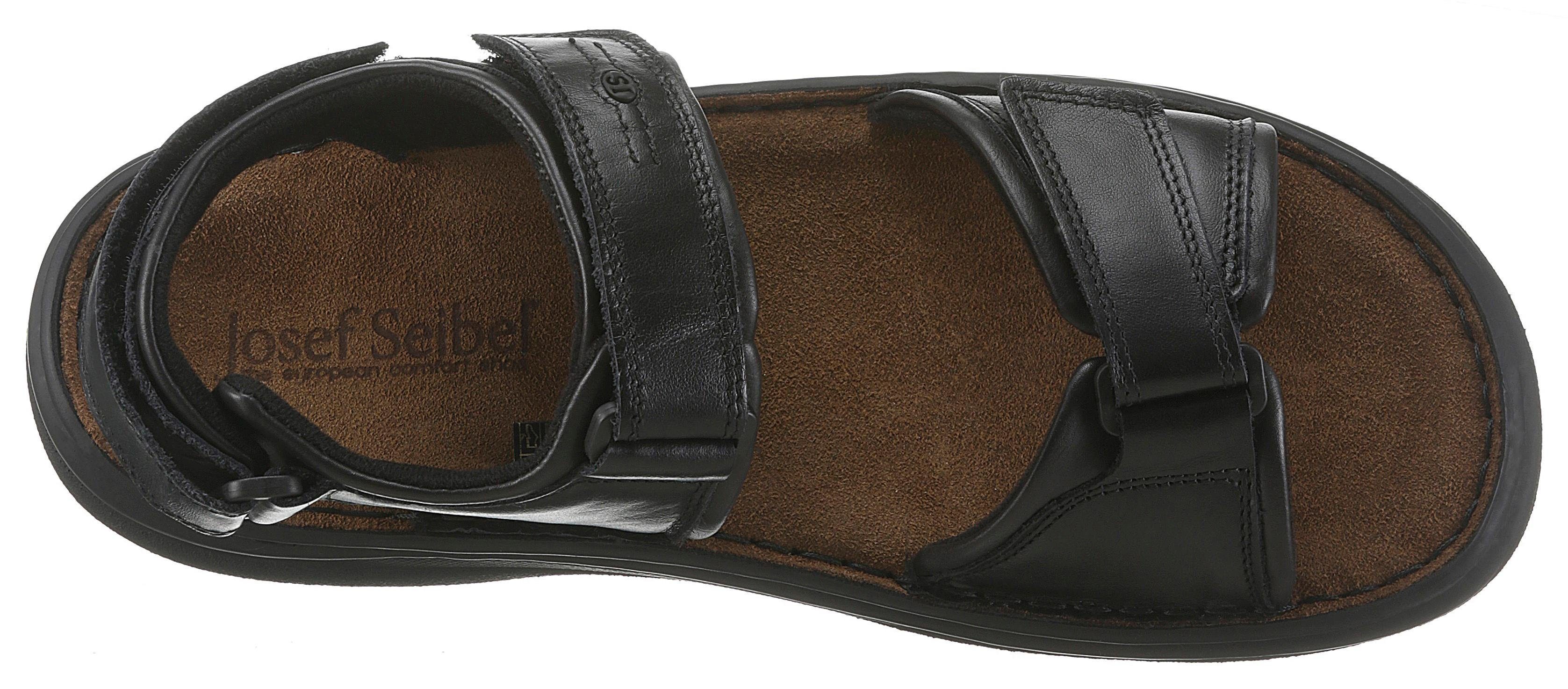 Josef Seibel Sandalen Rafe , zomerschoen, klittenbandschoen, sandaal, met driedubbele klittenbandsluiting