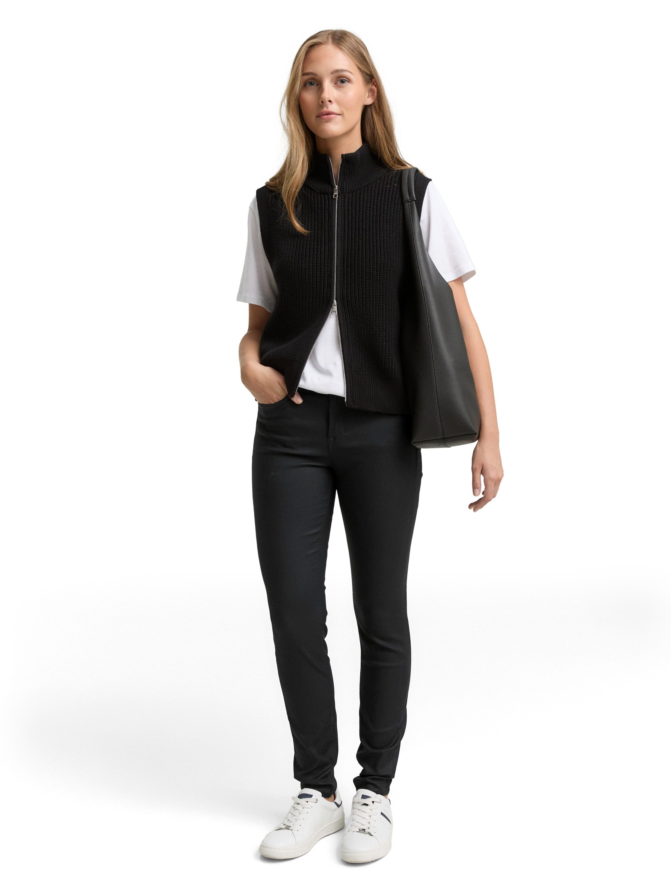 Tom Tailor Denim Skinny fit jeans Style NELLA in five-pocketsstijl