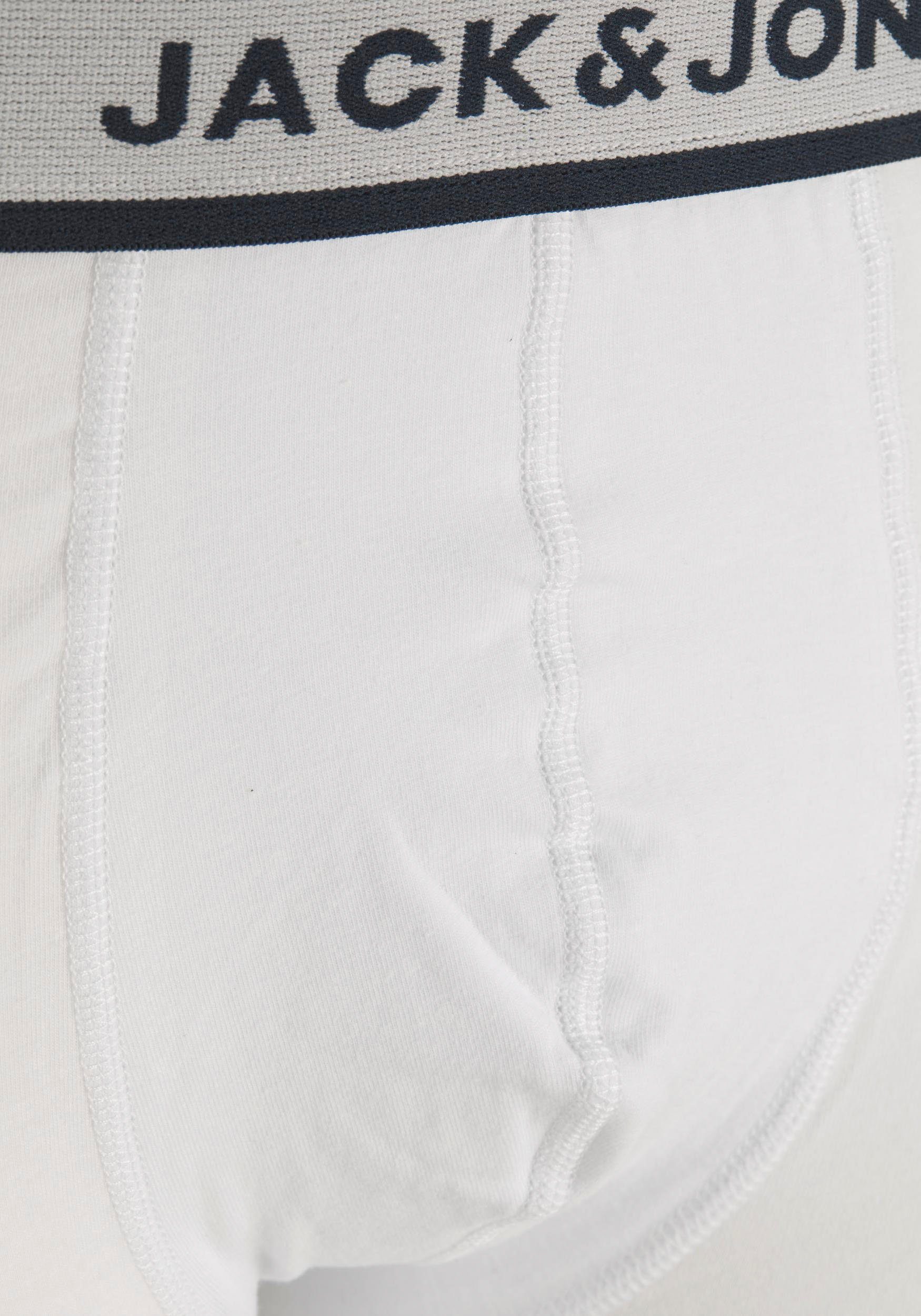 Jack & Jones Boxershort JACSOLID BOXER BRIEFS 3 PACK NOOS (set, 3 stuks)