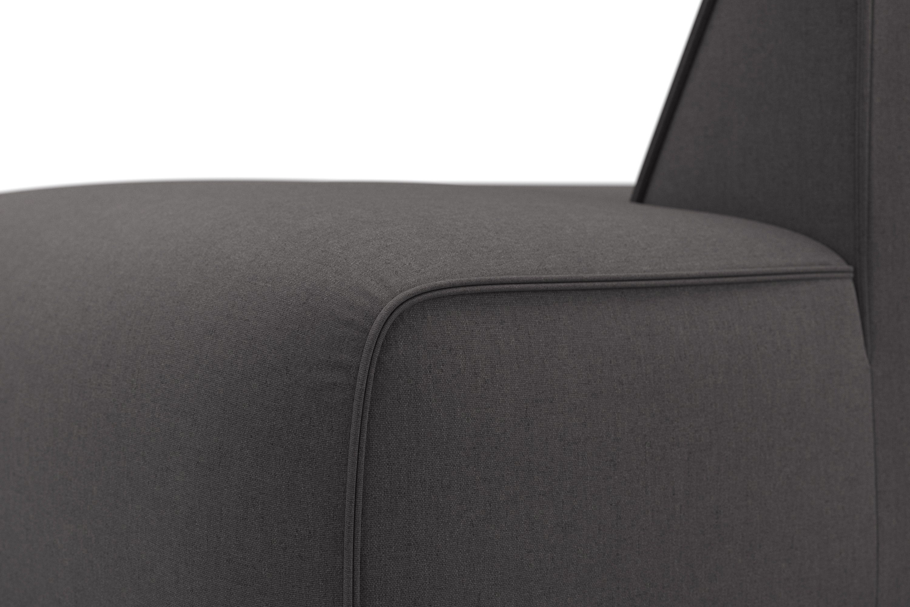 RAUM.ID Ottomane Merid chaise longue, afmetingen B/D/H: 100/162/70 cm als module of apart te gebruiken, voor individuele samenstelling