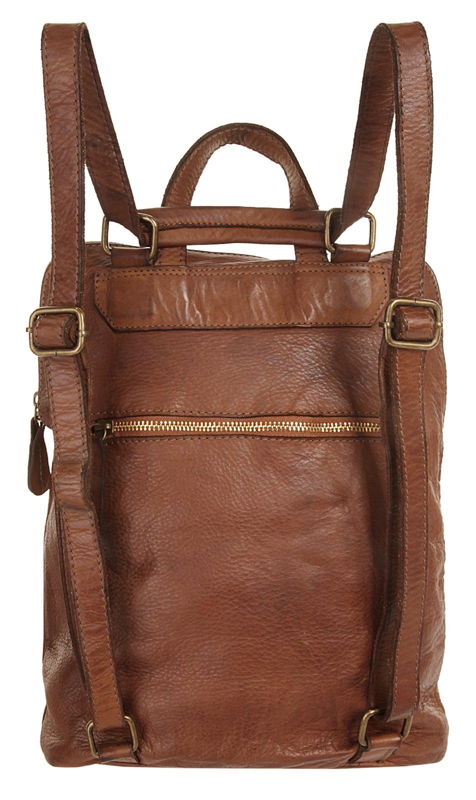 Samantha Look Rugzak echt leer, made in italy