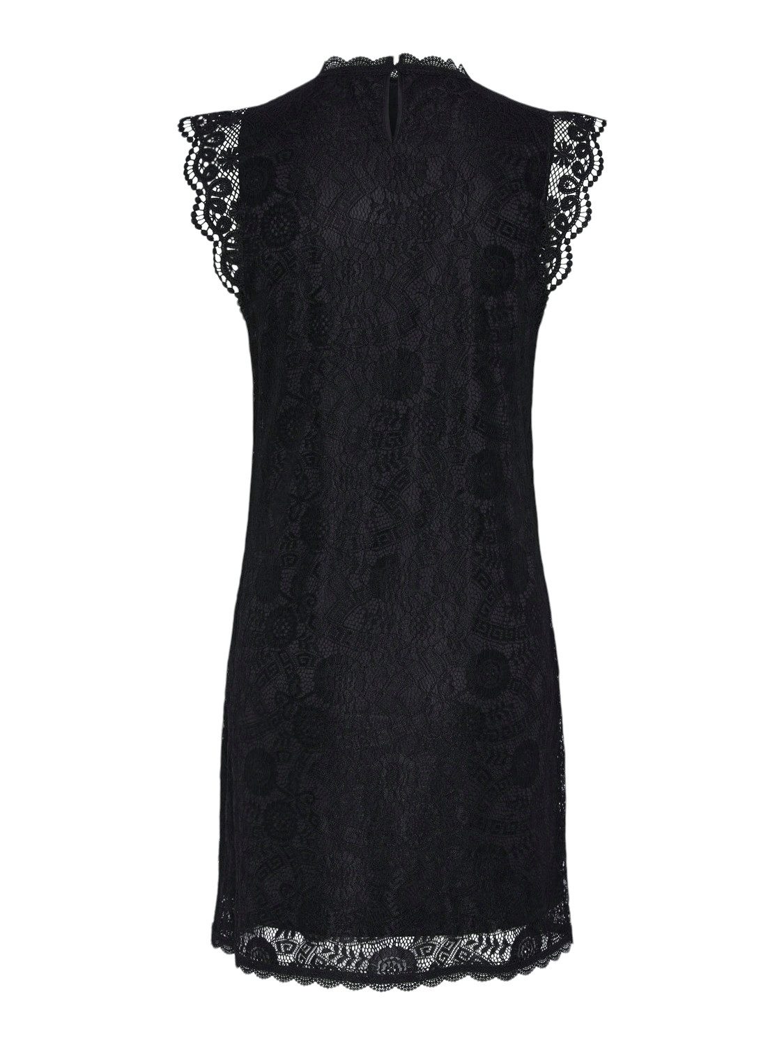 pieces Kanten jurk PCOLLINE SL LACE DRESS NOOS
