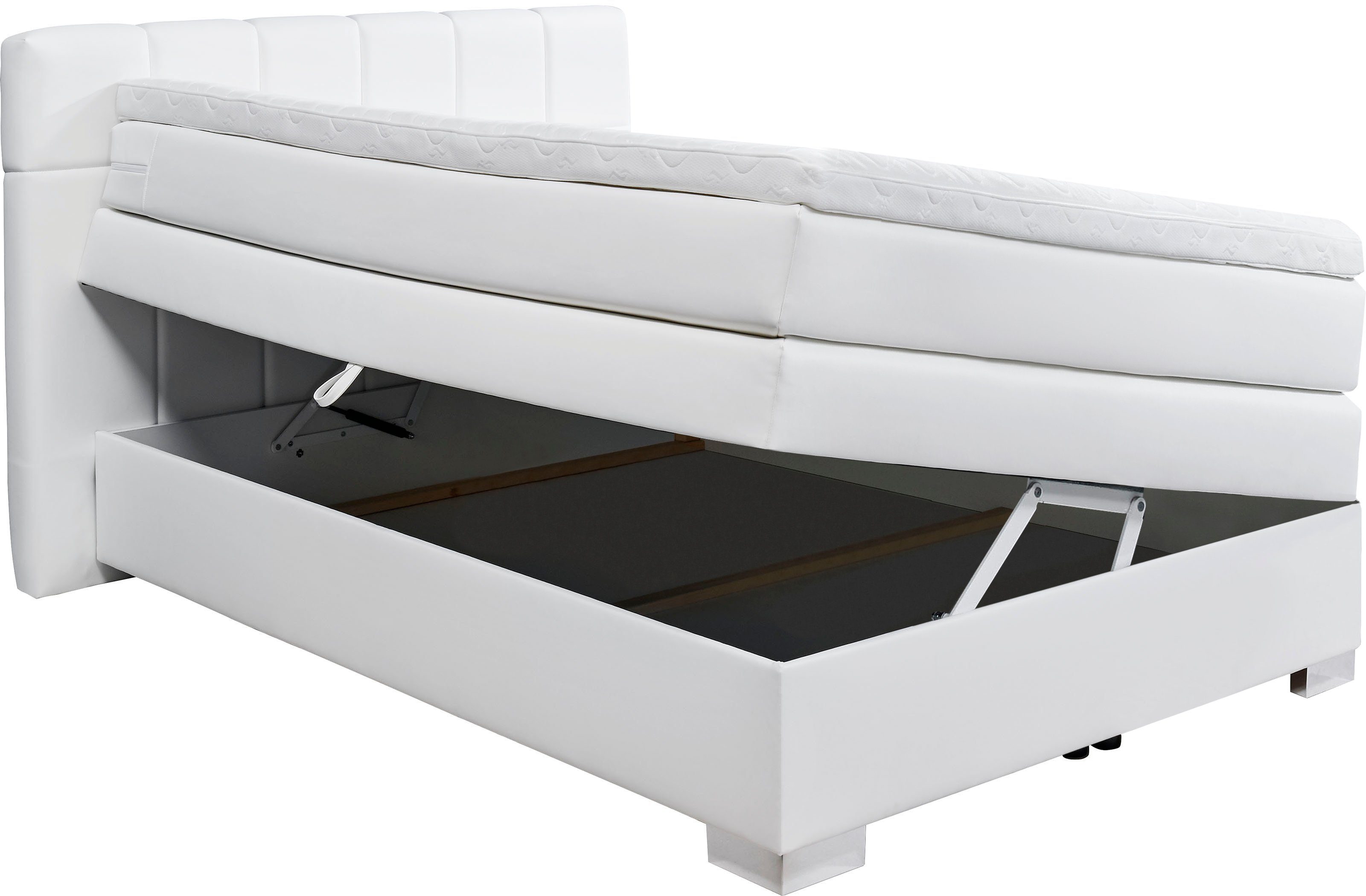 INOSIGN Boxspring Airdrie inclusief bedkist en topper