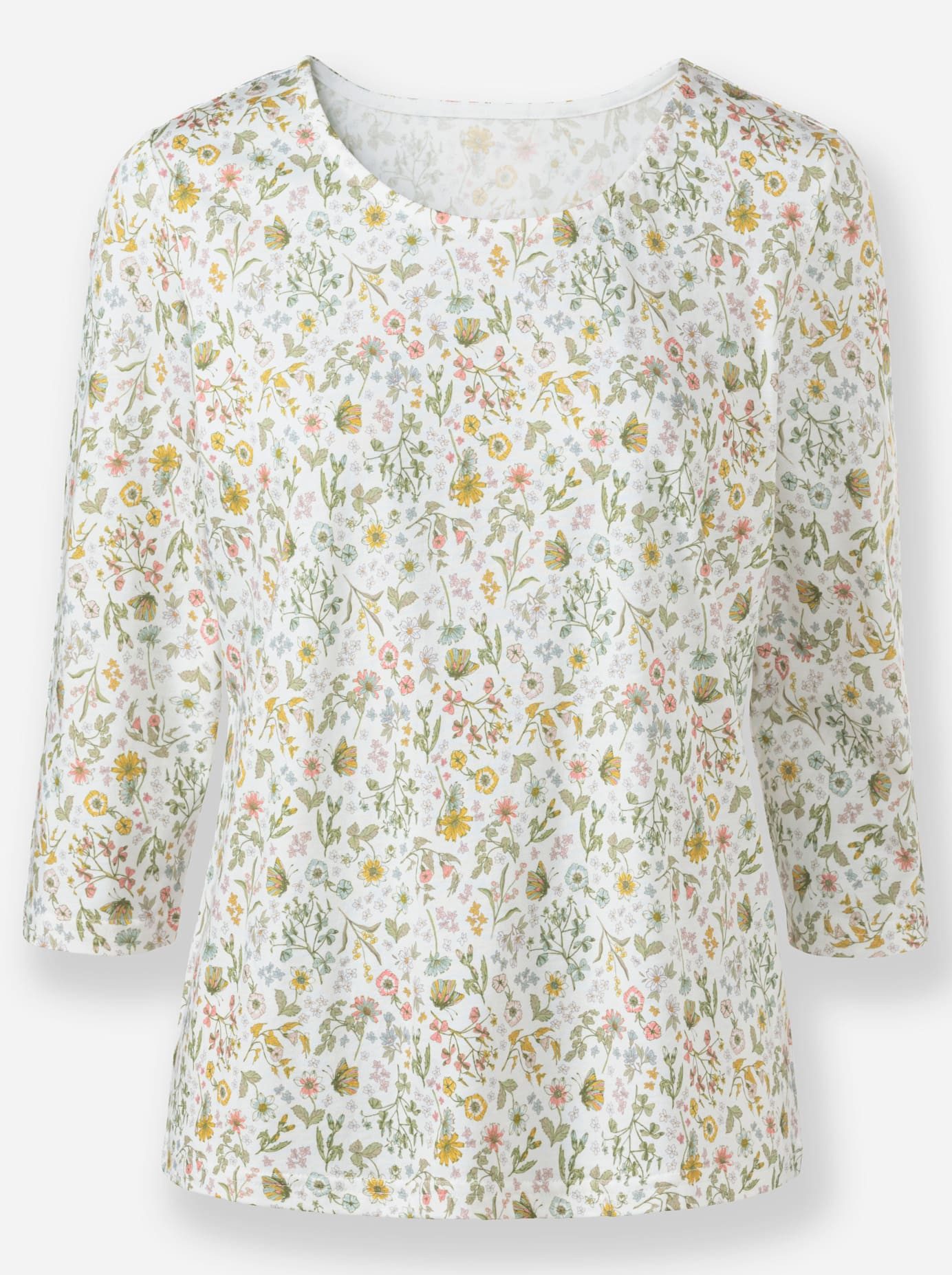 Classic Inspirationen Shirt met print Shirt met 3/4-mouwen (1-delig)
