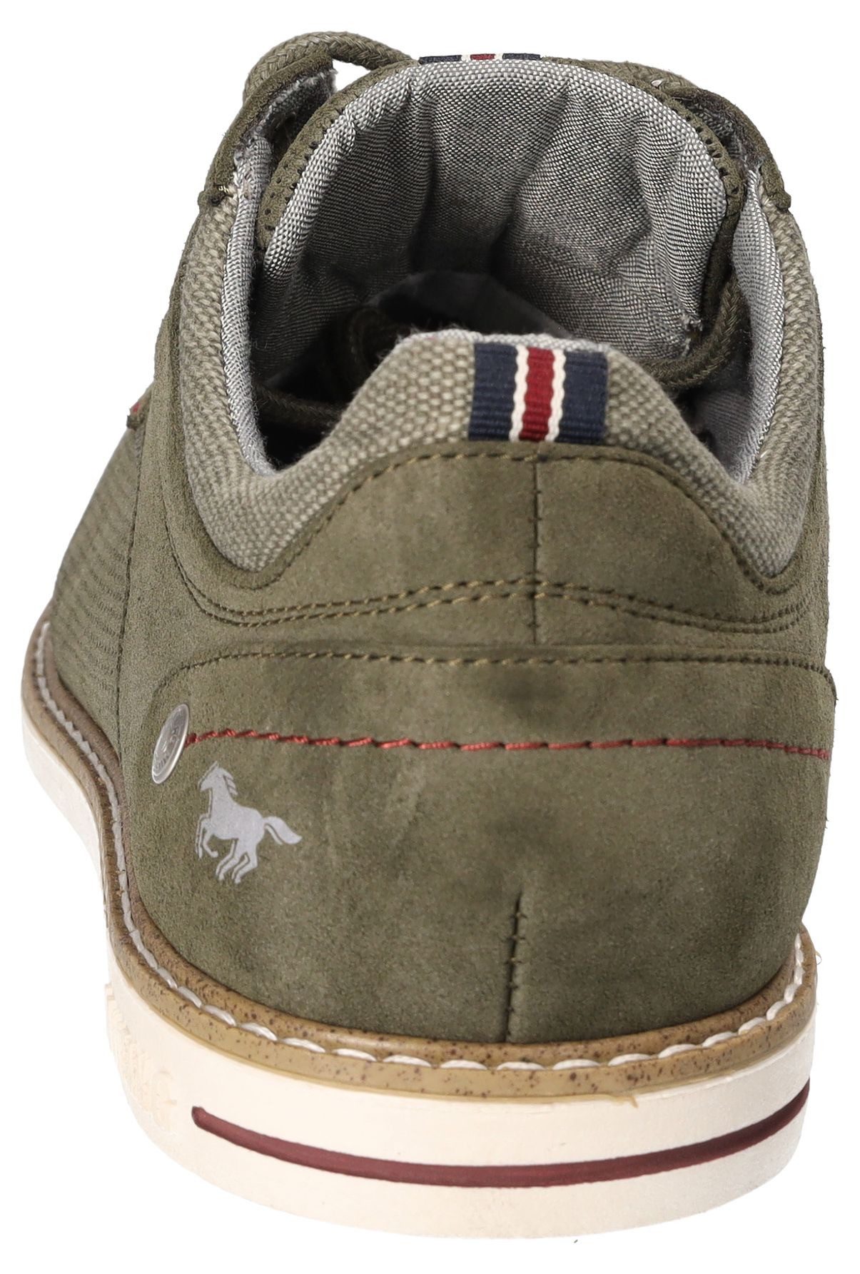 Mustang Shoes Veterschoenen , vrijetijdsschoen, lage schoen, veterschoen met perforatie
