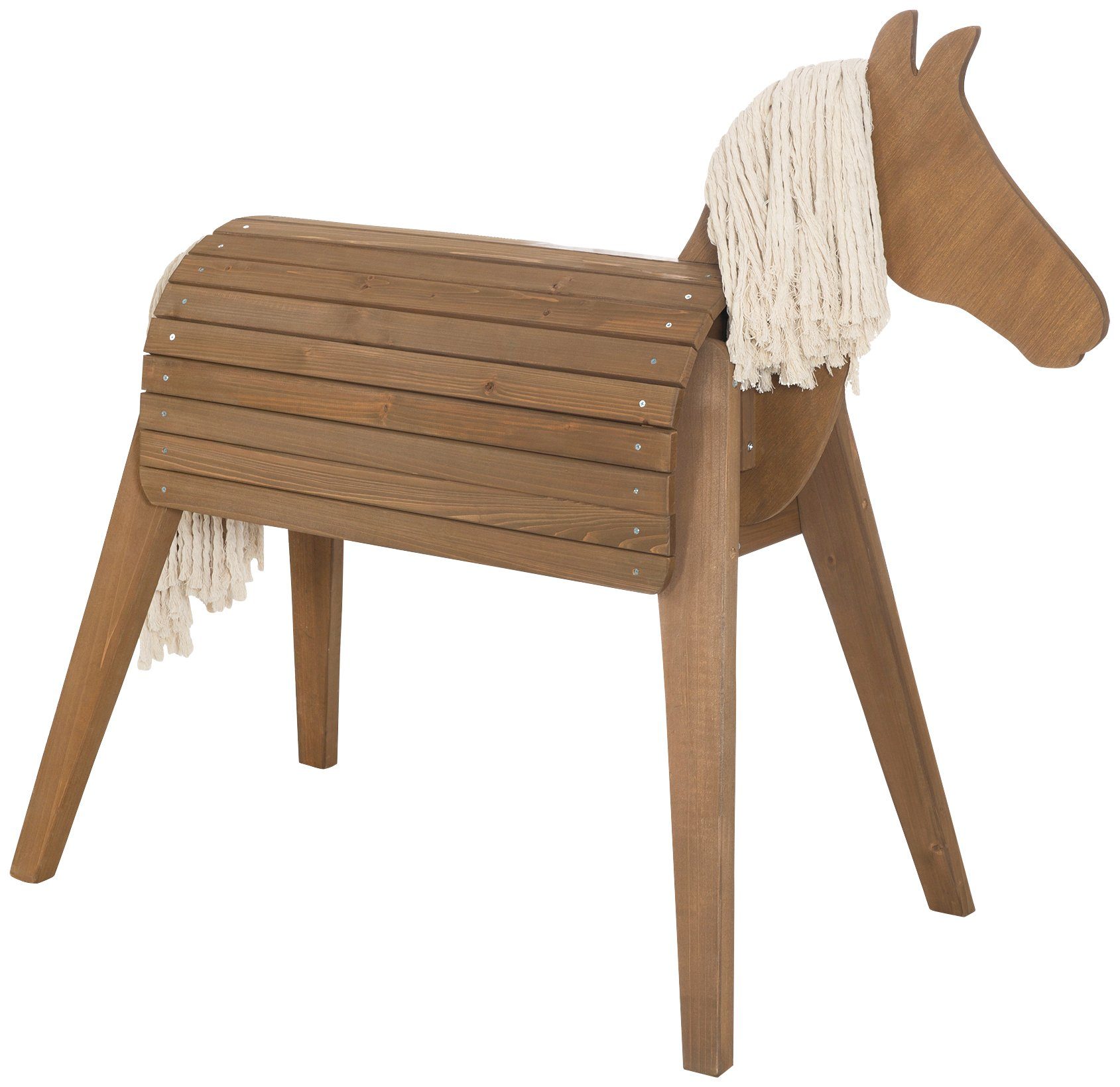 Roba® Houten paard Hxbxd: 156 x 51 x 139 cm