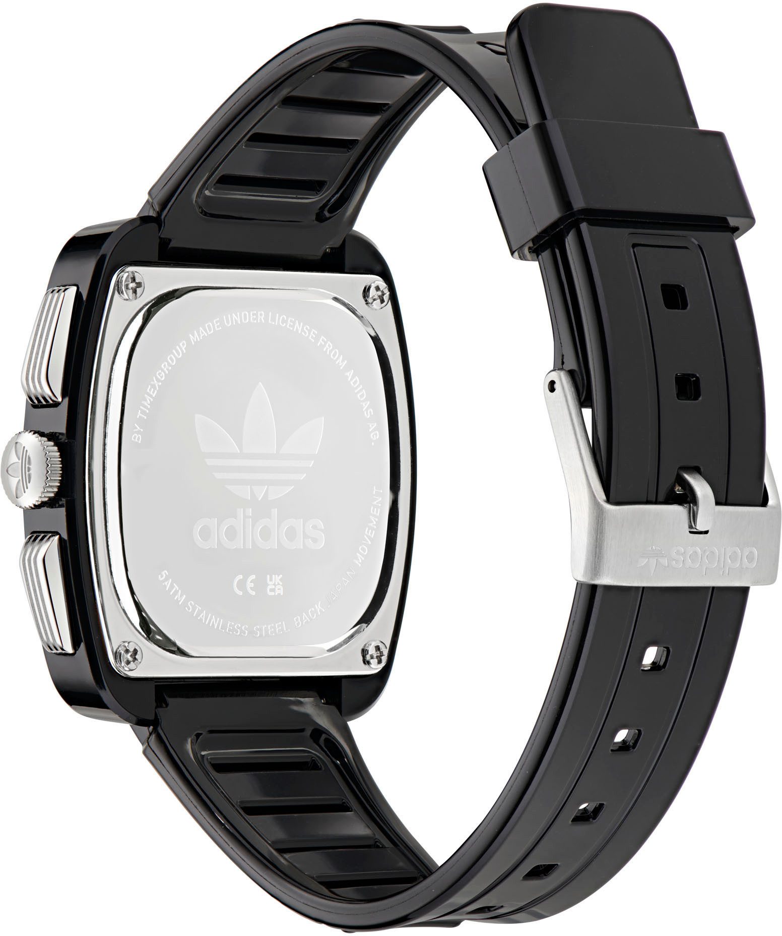 adidas Originals Chronograaf RETRO WAVE TWO CHRONO Quartzhorloge, horloge, herrenuur, damenuur, unisex, kunststof band