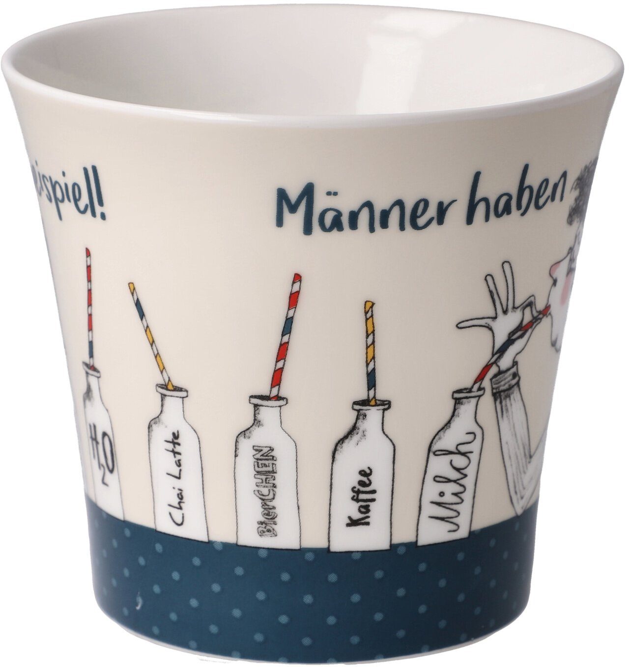 Goebel Kopje Barbara Freundlieb Koffie-/theemok, Barbara Freundlieb - "Mannen hebben gevoelens"