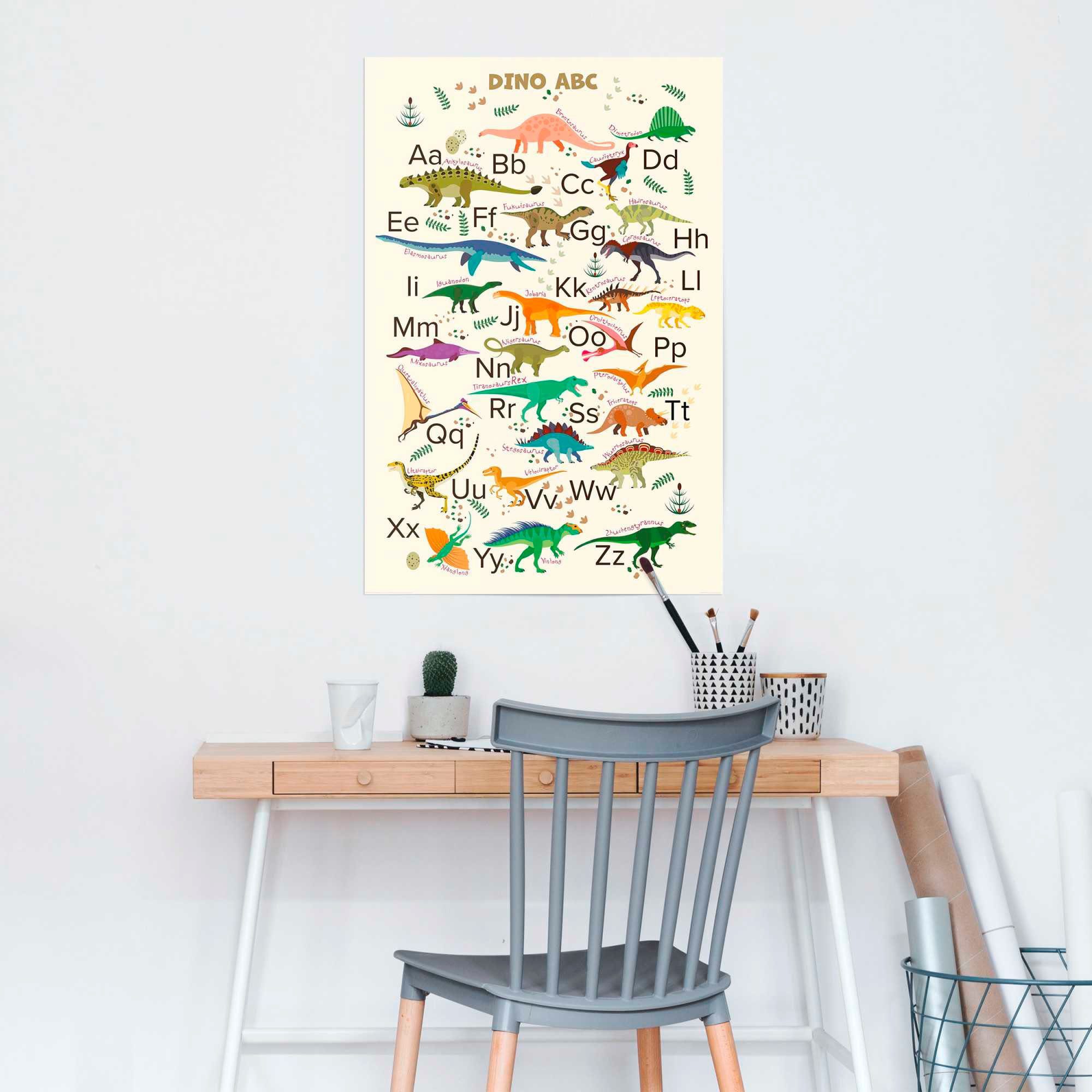 Reinders! Poster Dino ABC