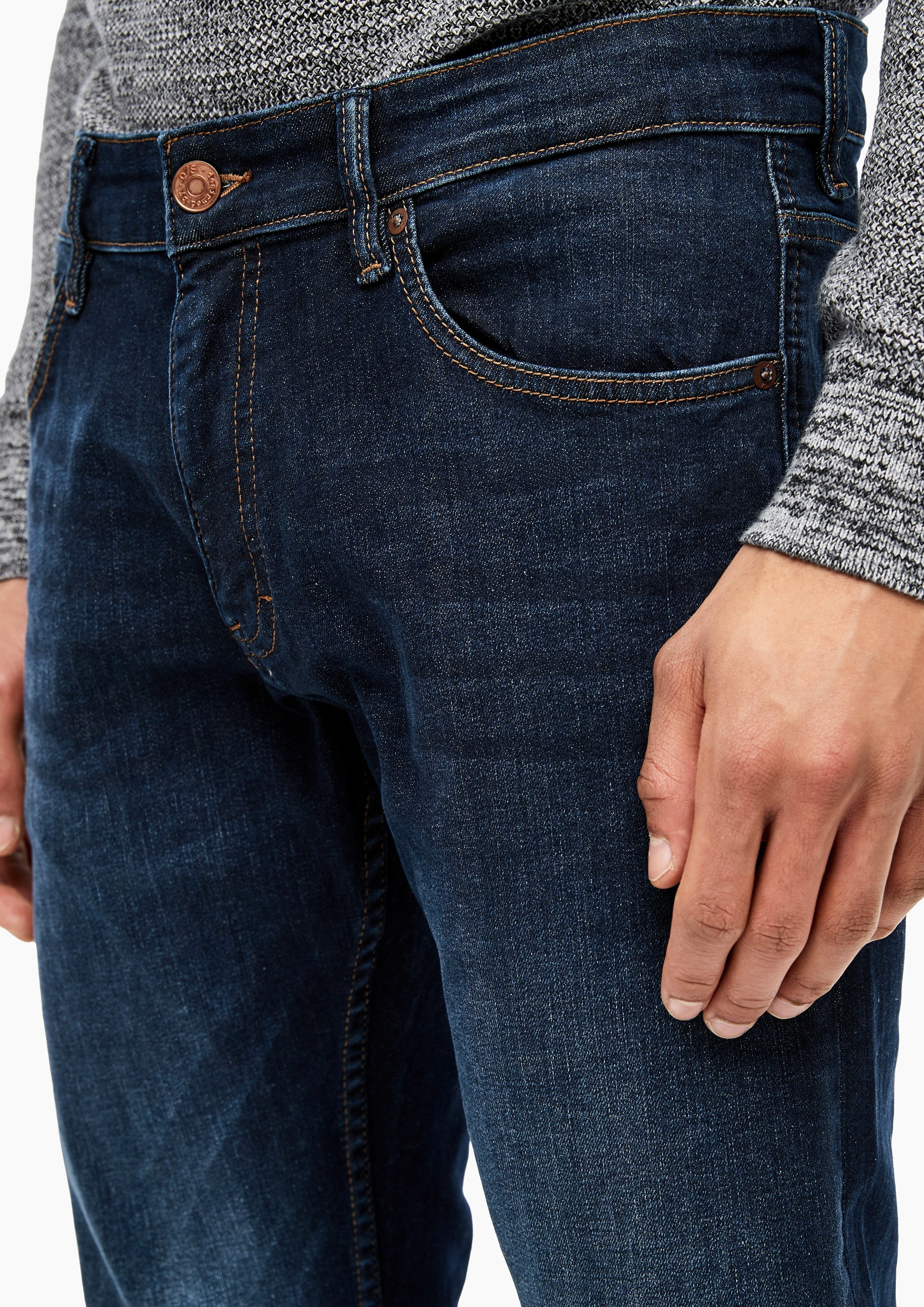 Q/S designed by Slim fit jeans in five-pocketsstijl