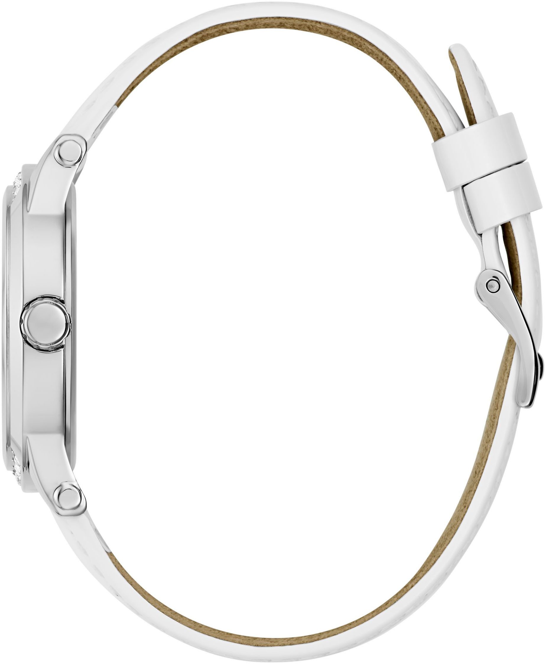 Guess Kwartshorloge ANNETTE Horloge, dameshorloge, stalen band, analoog