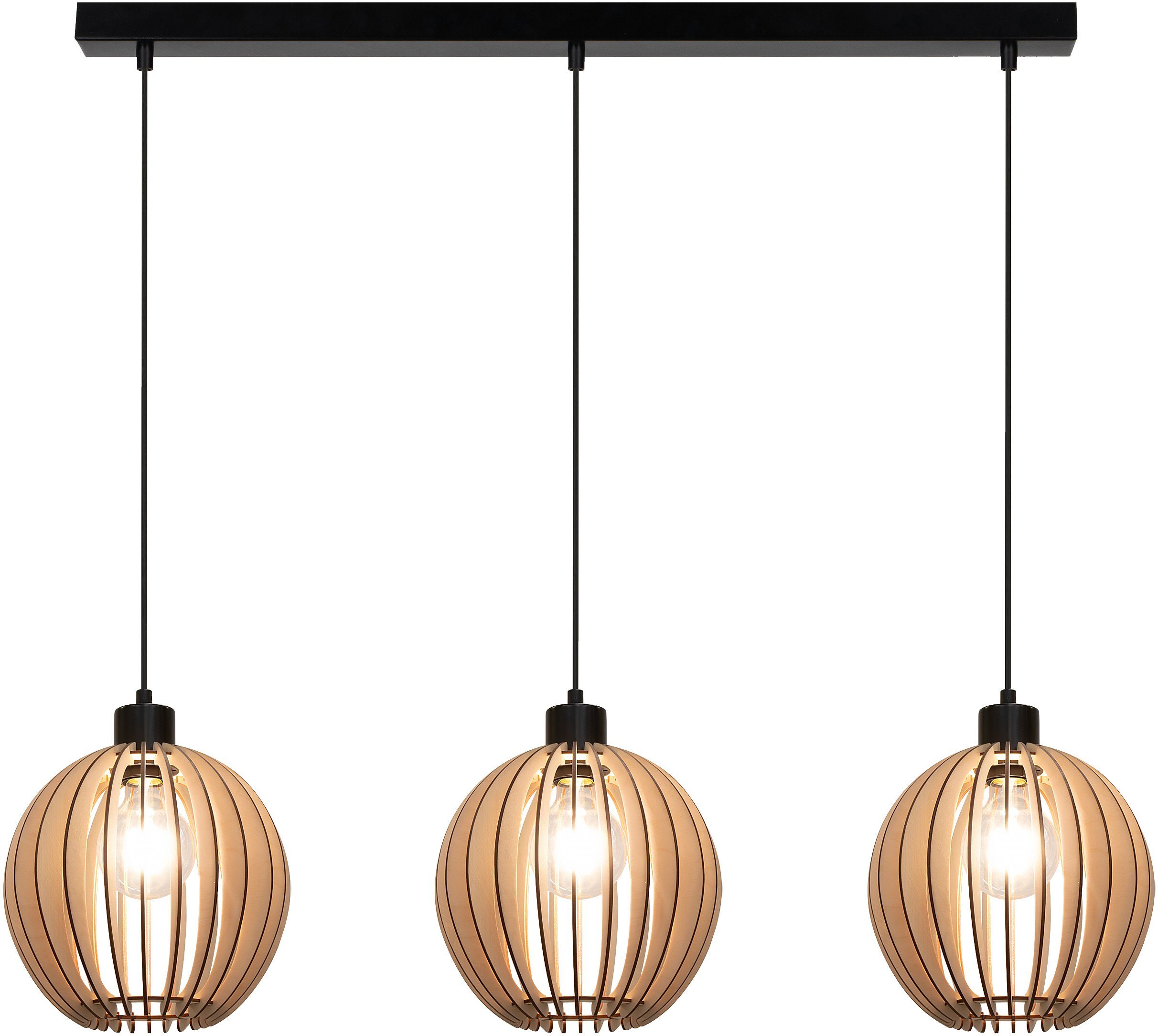 OTTO products Hanglamp Maara Natuurlijke product van multiplex met FSC®-certificaat, Made in Europe