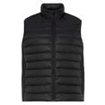 calvin klein bodywarmer bt-recycled side logo vest zwart
