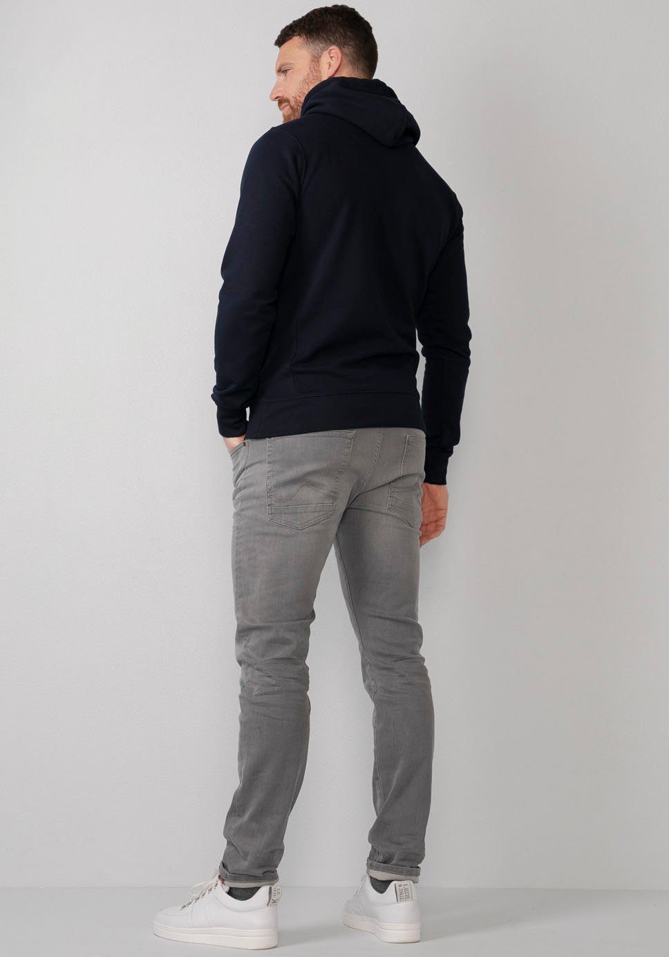 Petrol Industries Hoodie met merklabel
