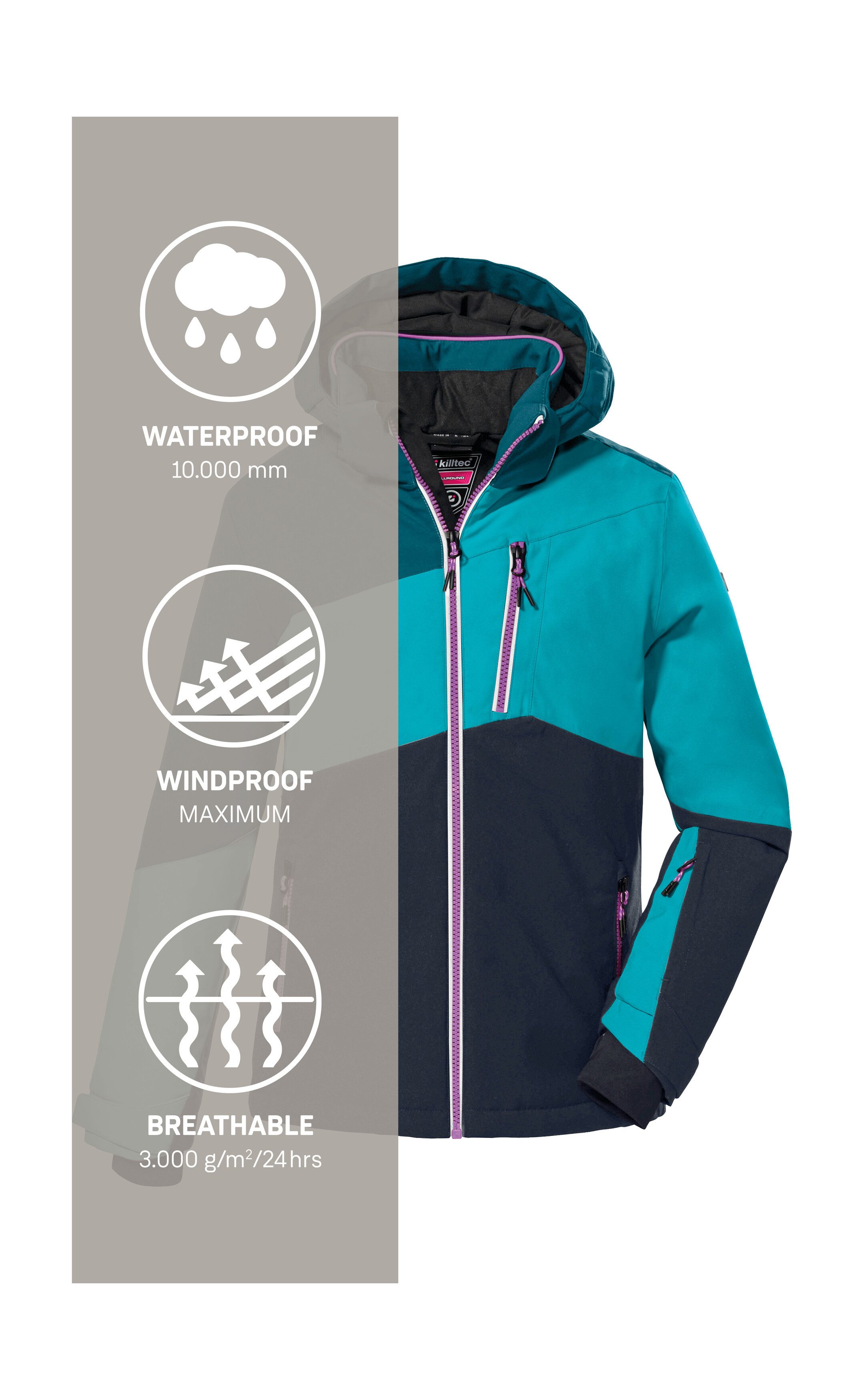 Killtec Ski-jack KSW 166 GRLS SKI JCKT