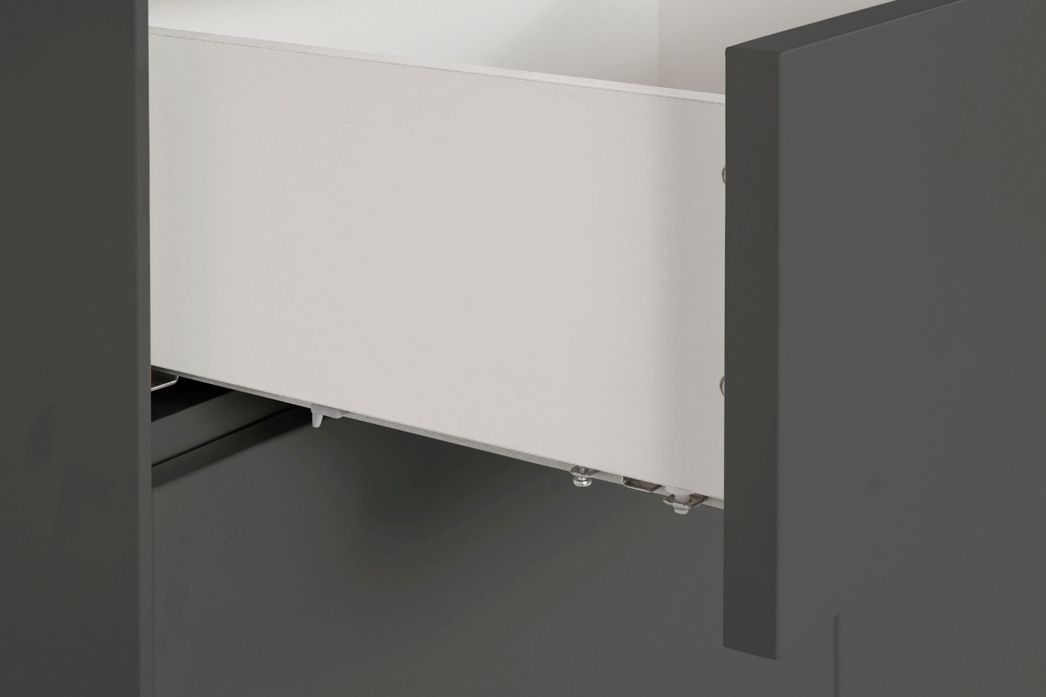 LeGer Home by Lena Gercke Dressoir Essentials Breedte: 112 cm, MDF gelakt, push-to-open-functie
