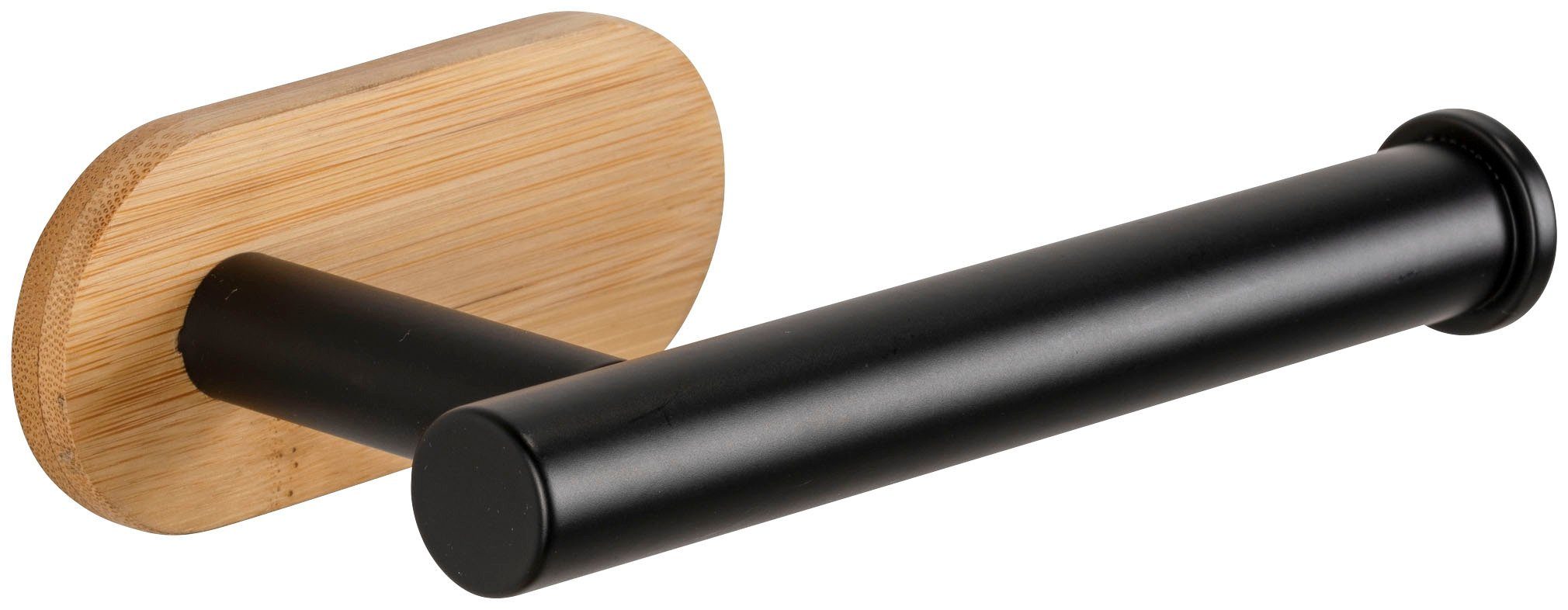 WENKO Toiletrolhouder Turbo-Loc® Orea Bamboo Bevestigen zonder boren