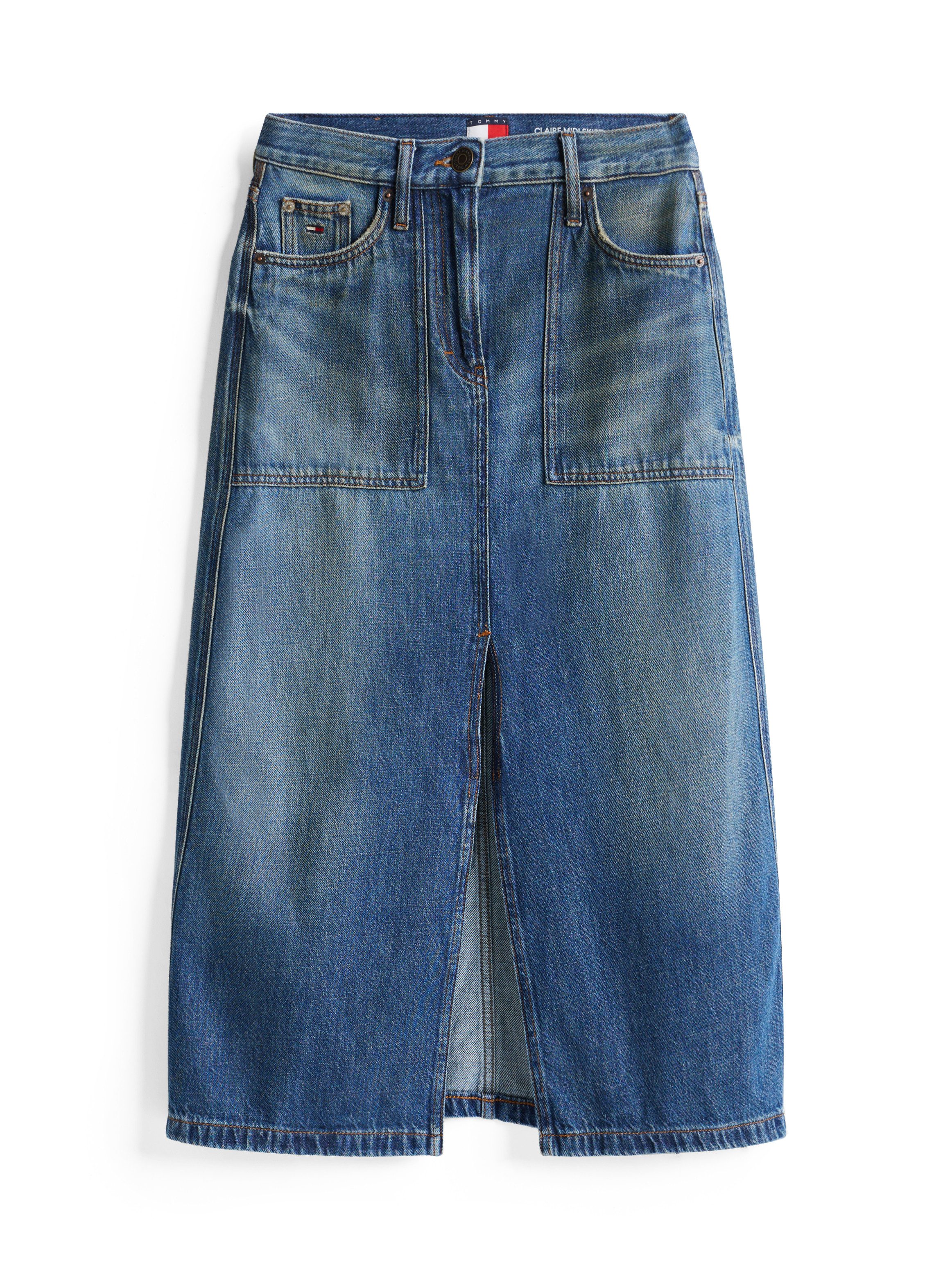 TOMMY Jeans rok CLAIRE MIDI SKIRT UTILITY CI2037