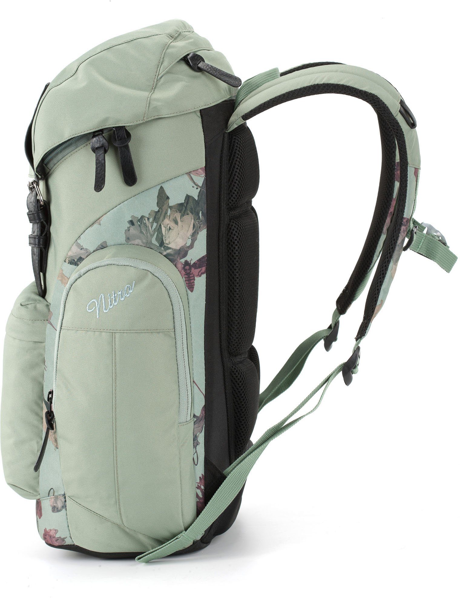 NITRO Vrijetijdsrugzak Daypacker met laptopvak, schoolrugzak, wandelaarsrugzak of streetpack