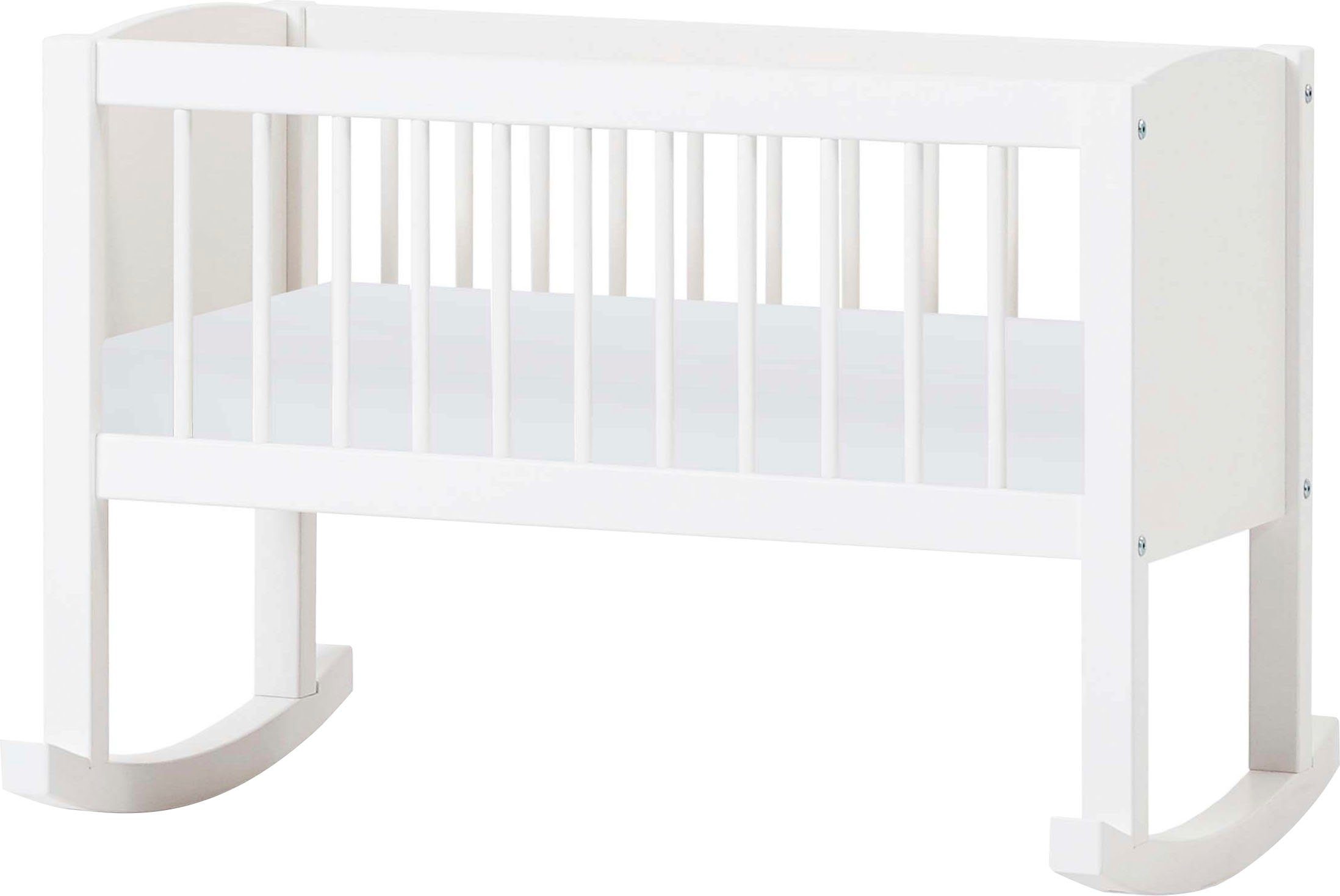 Hoppekids Wieg om te bouwen tot zitbank, naar keuze met matras & accessoires