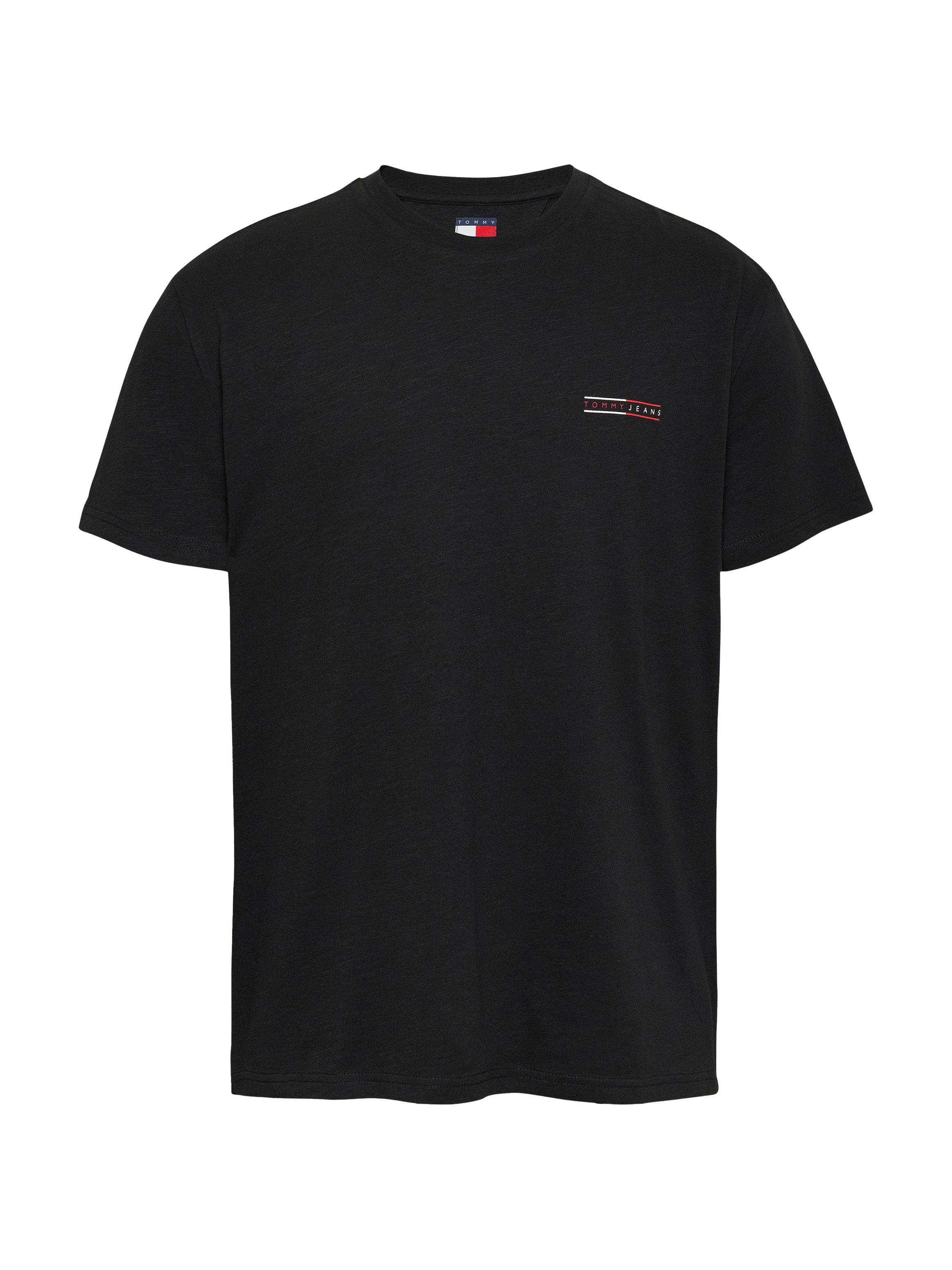 TOMMY JEANS Shirt met korte mouwen TJM REG GRAPHIC SLUB TEE EXT