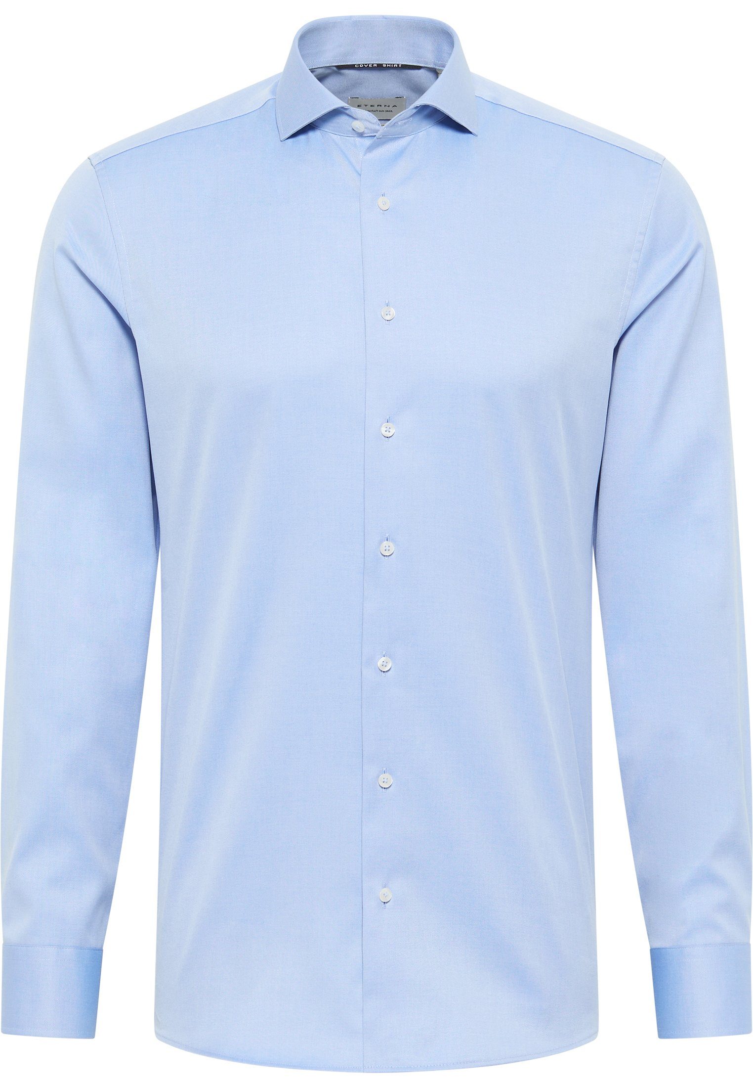 Eterna Overhemd met lange mouwen Slim fit NON IRON (strijkvrij)