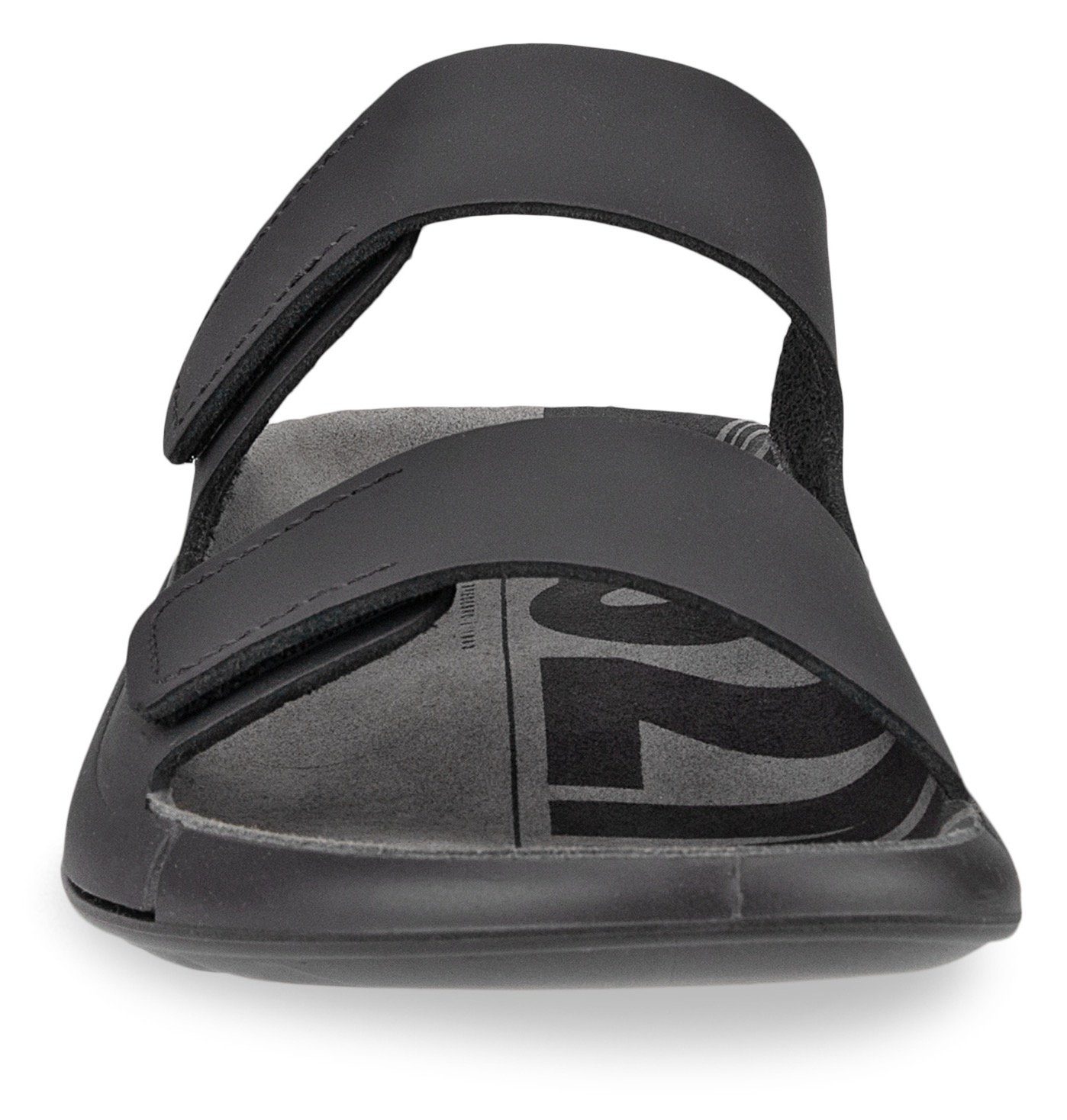 Ecco Slippers Cozmo W zomerschoen, slippers met twee klittenbandsluitingen