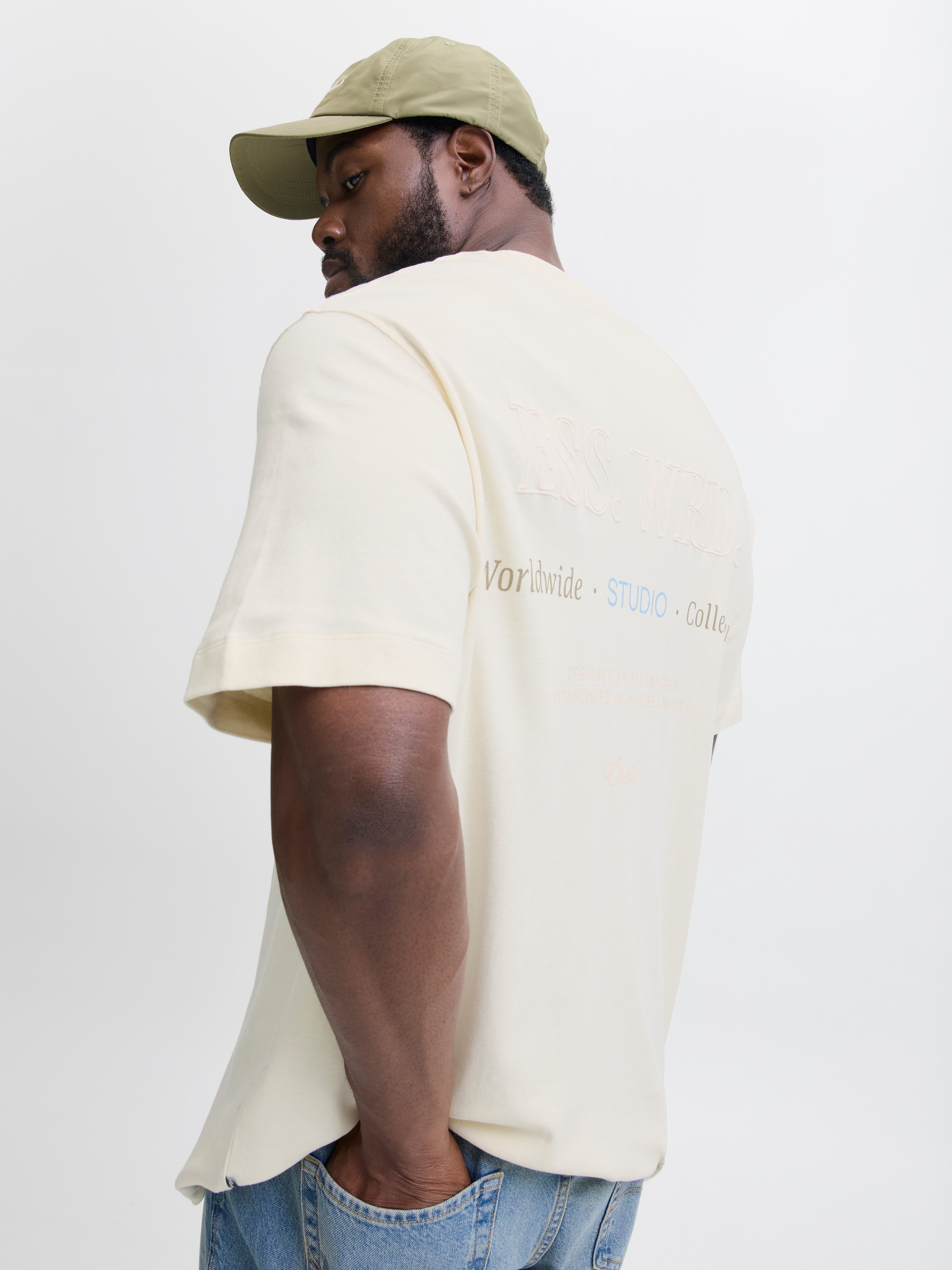 Jack & Jones PlusSize T-shirt JJEURBAN EDGE STUDIO TEE SS SN PLS