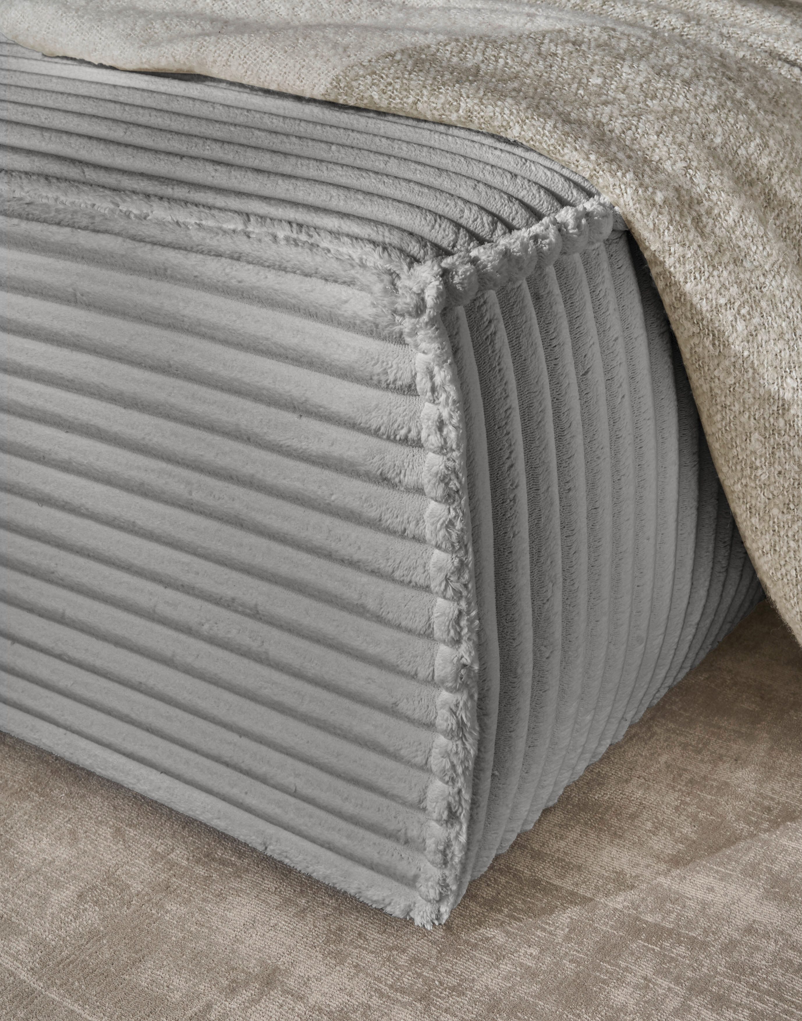 andas Zithoek FINNLEY U-model XXL 329 cm, bedbank, slaapfunctie m. bedkist