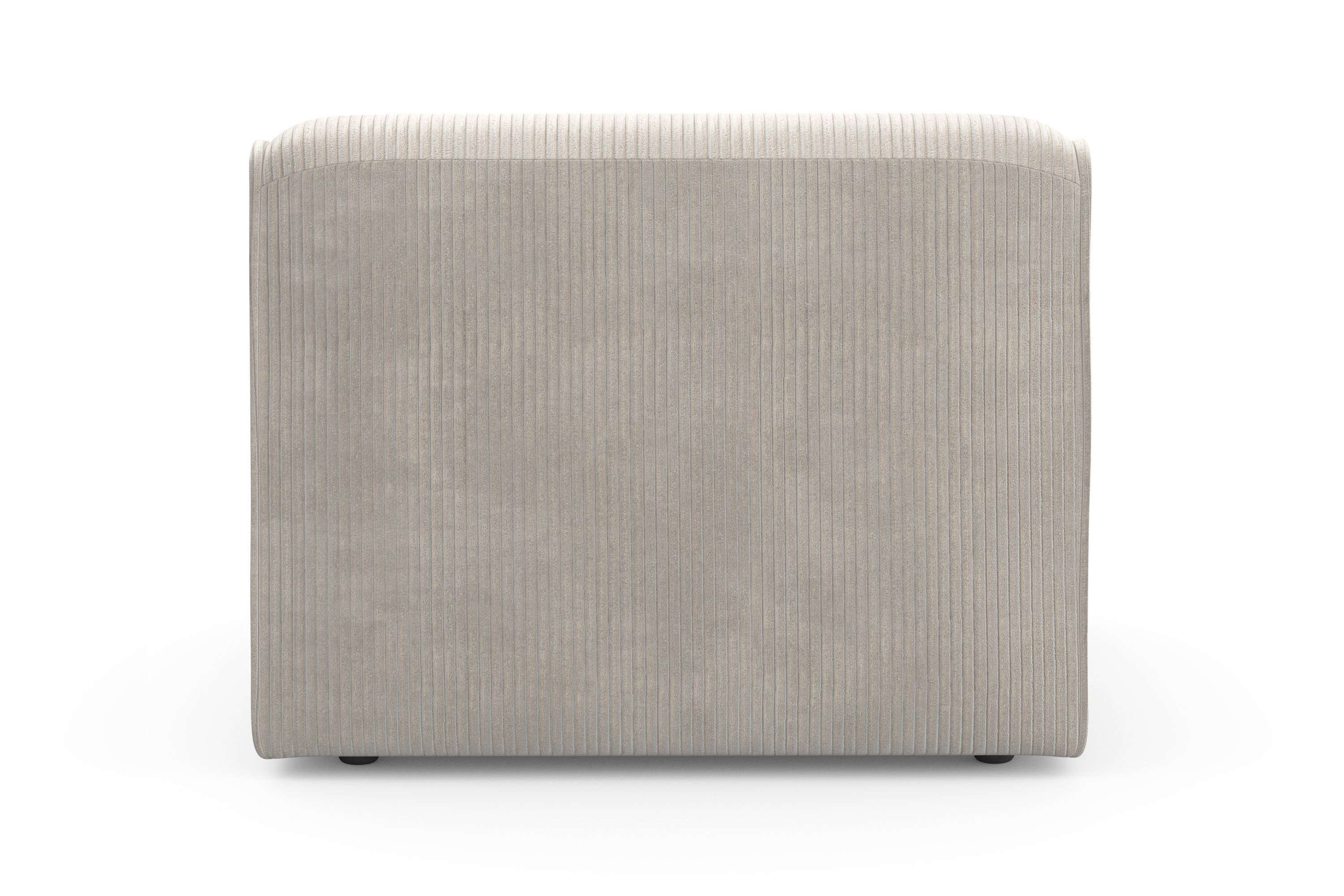 RAUM.ID Fauteuil Merid sofa-middenelement, afmetingen B/D/H: 84/97/46 cm als module of apart te gebruiken, voor individuele samenstelling