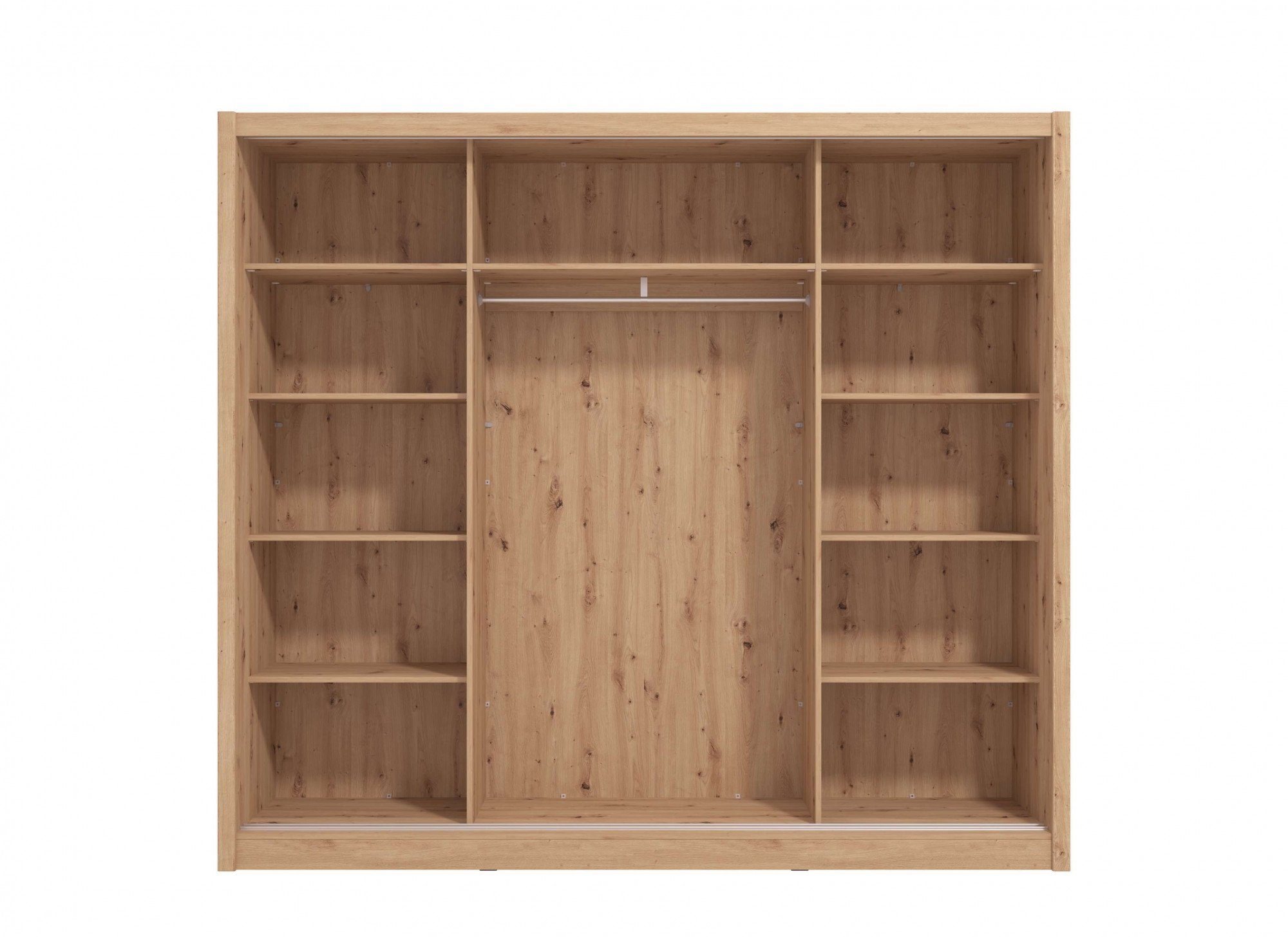 INOSIGN Schuifdeurkast Navara kledingkast met spiegel linnenkast garderobe Kledingkast met spiegel, FSC®-gecertificeerd, 242,5x215,5x61cm