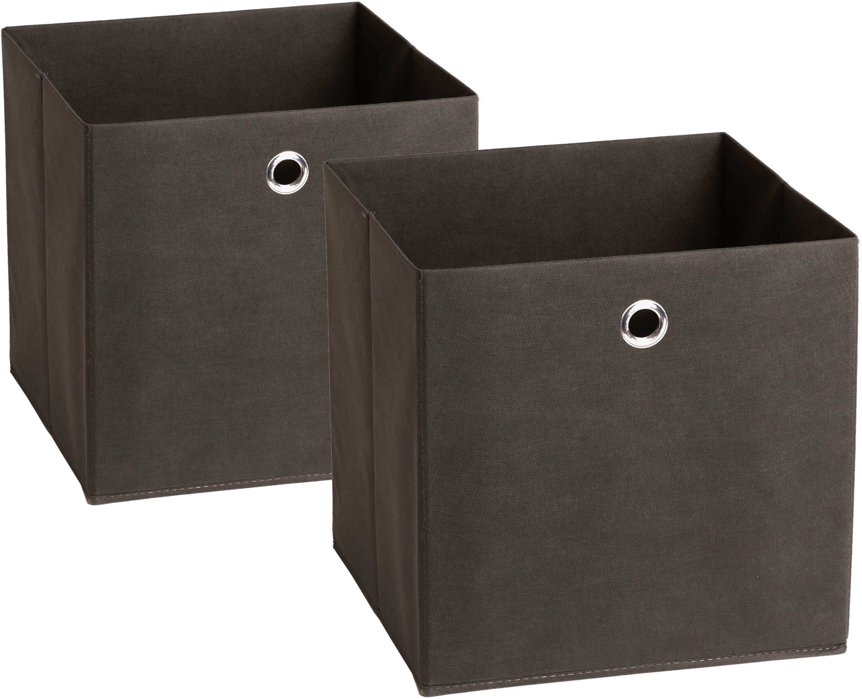 Schildmeyer Opvouwbare box Box set van 2 met fleece hoes