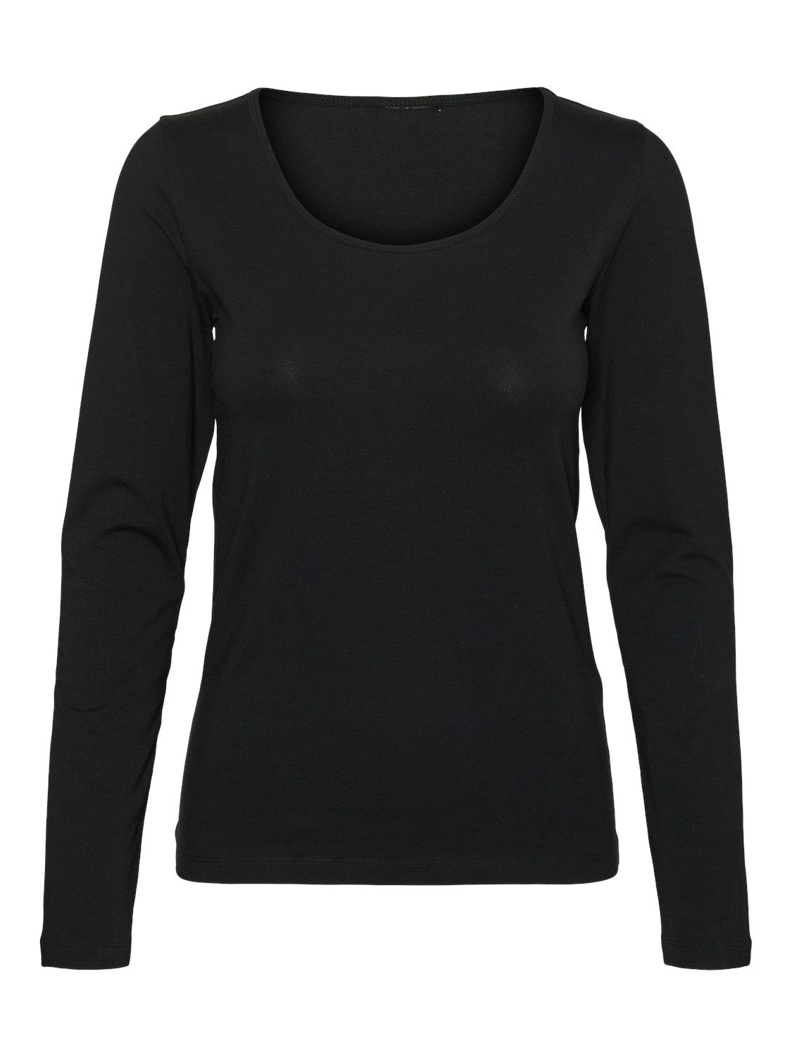 Vero Moda Shirt met lange mouwen VMLULU LS U-NECK TOP JRS GA NOOS