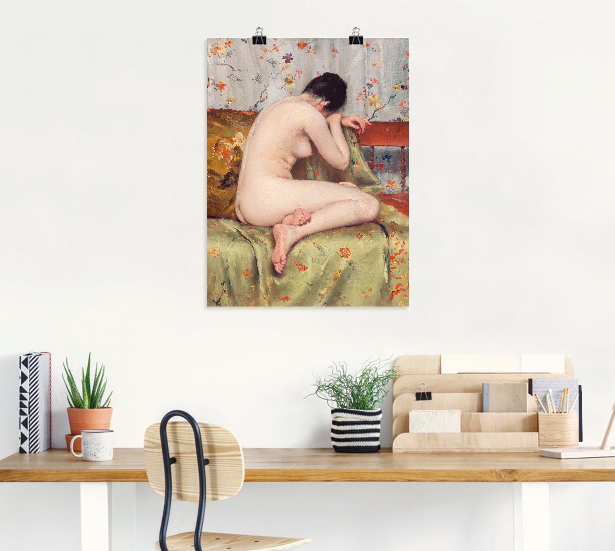 Artland Artprint Moderne Magdalena als artprint van aluminium, artprint op linnen, muursticker of poster in verschillende maten