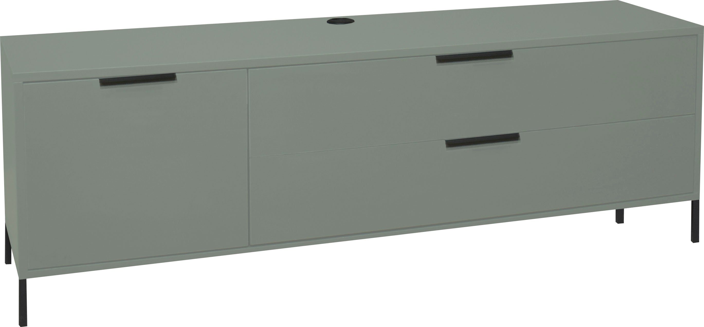 Mäusbacher Tv-meubel Bonnie TOPSELLER! Lowboard met vierkant frame lowboards groen