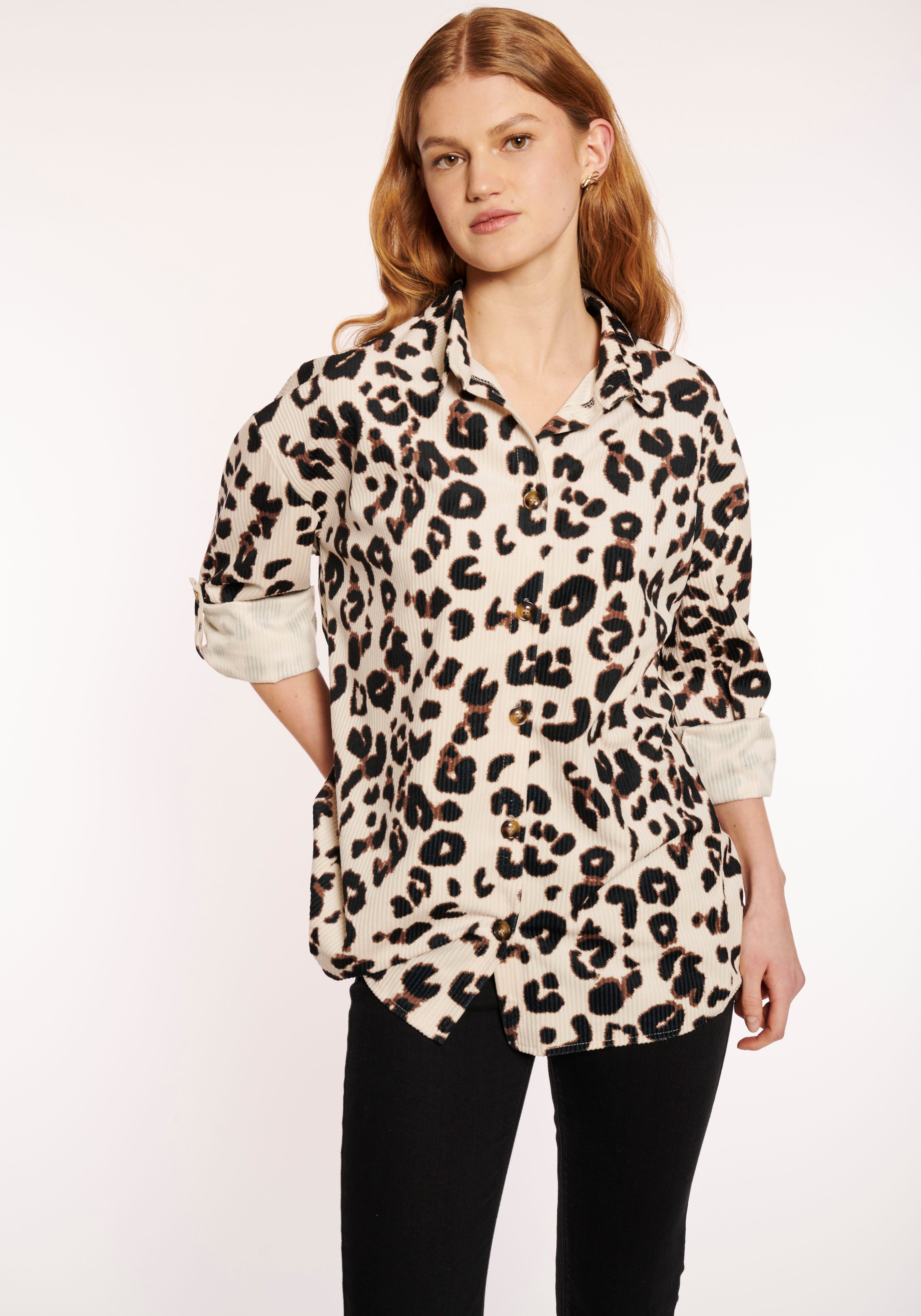HaILYS Overhemdblouse LS P BL Ch44ristina
