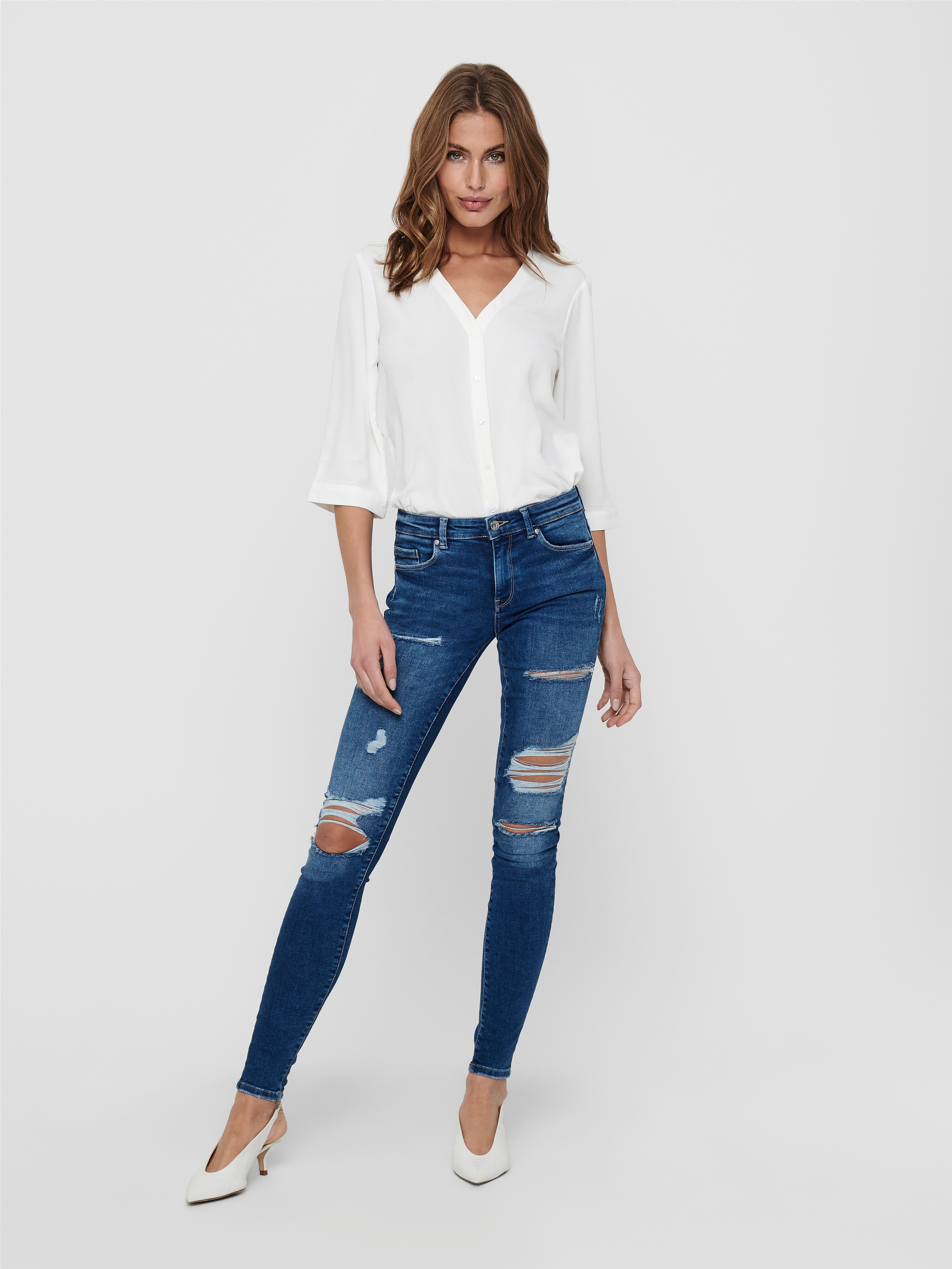 JDY Shirtblouse JDYLION CAPOTE 3/4 SHIRT WVN NOOS
