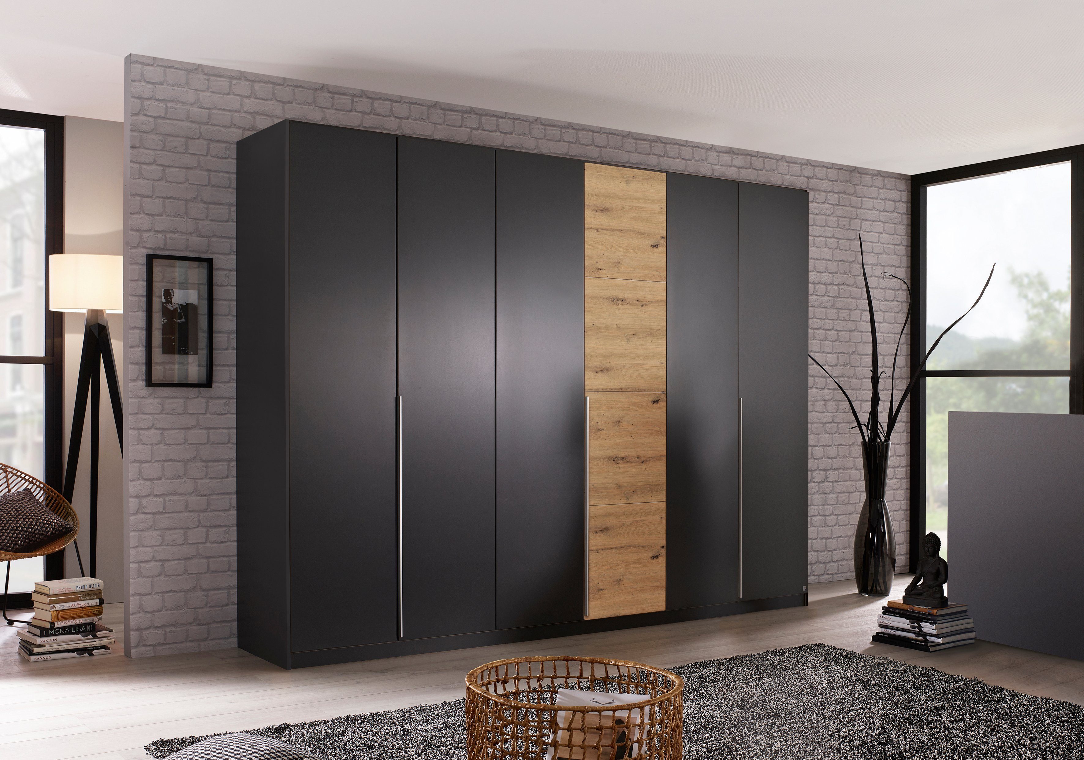 rauch Draaideurkast Bellezza inclusief lade-inzet, wasindeling en verdere accessoires
