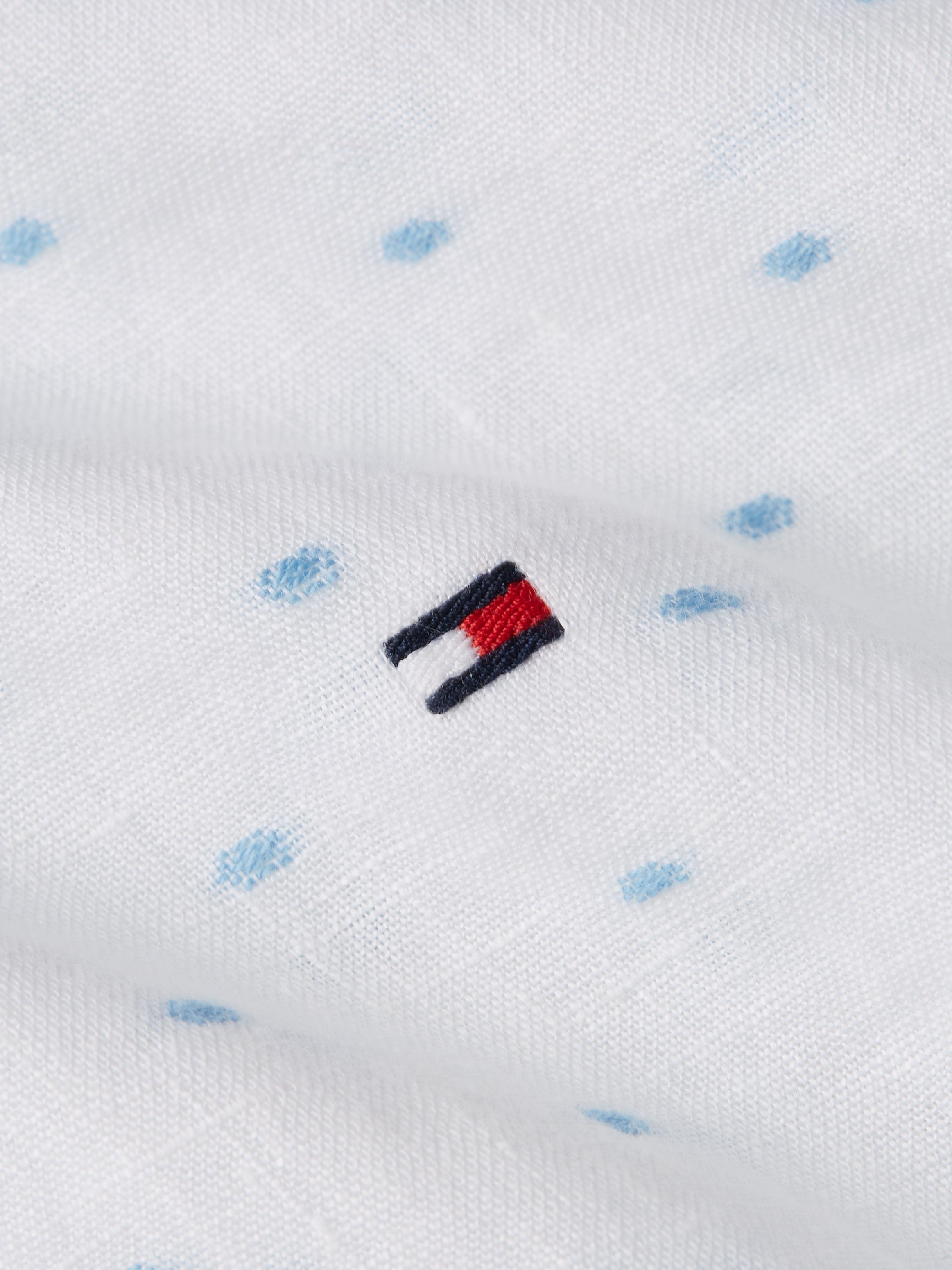 Tommy Hilfiger Overhemd met lange mouwen LINEN FIL COUPE SF SHIRT