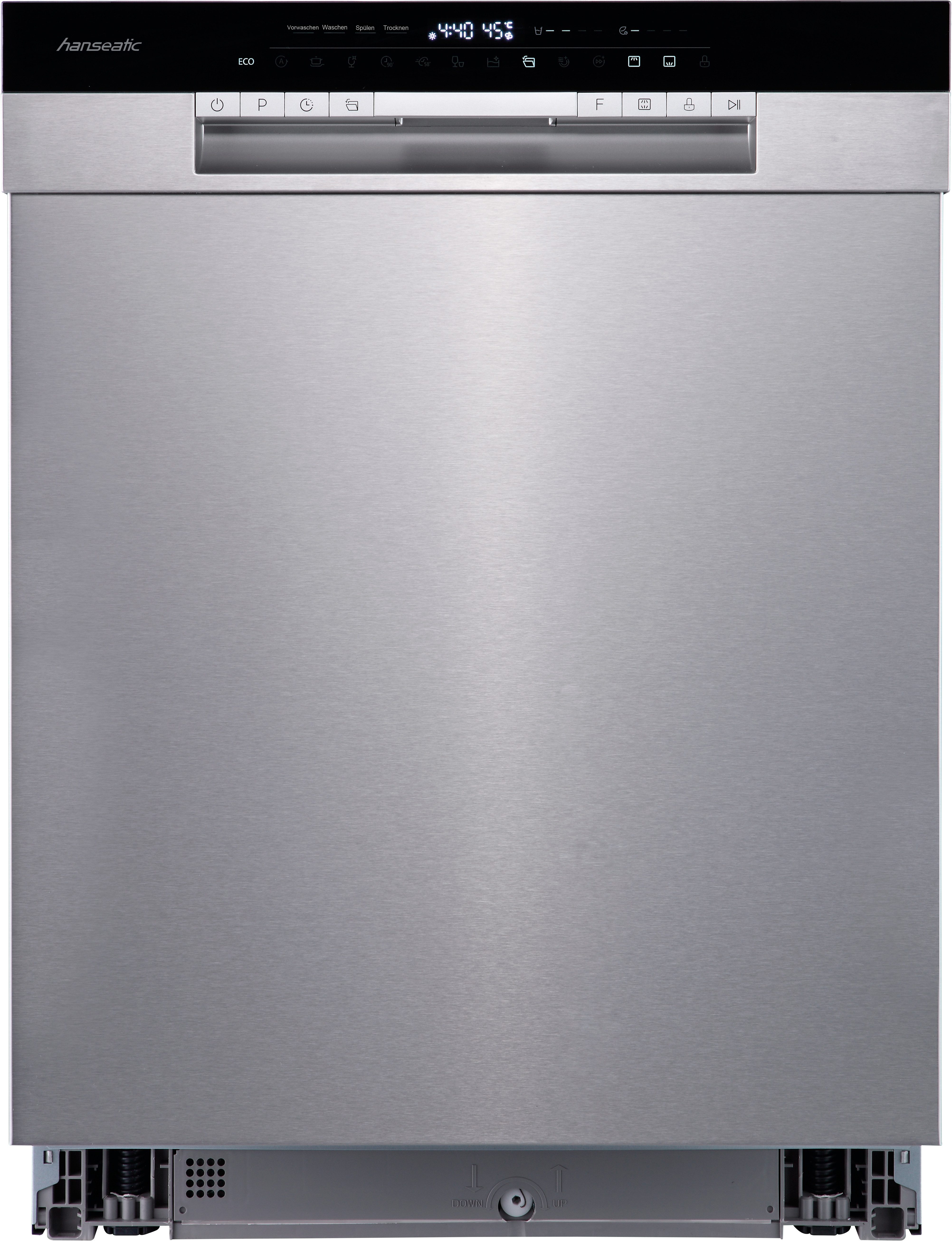 Hanseatic Onderbouwvaatwasser HGU6082B147931ES, 82 cm x 60 cm, Onderkorf met comfortabele heftechniek inbouw vaatwassers
