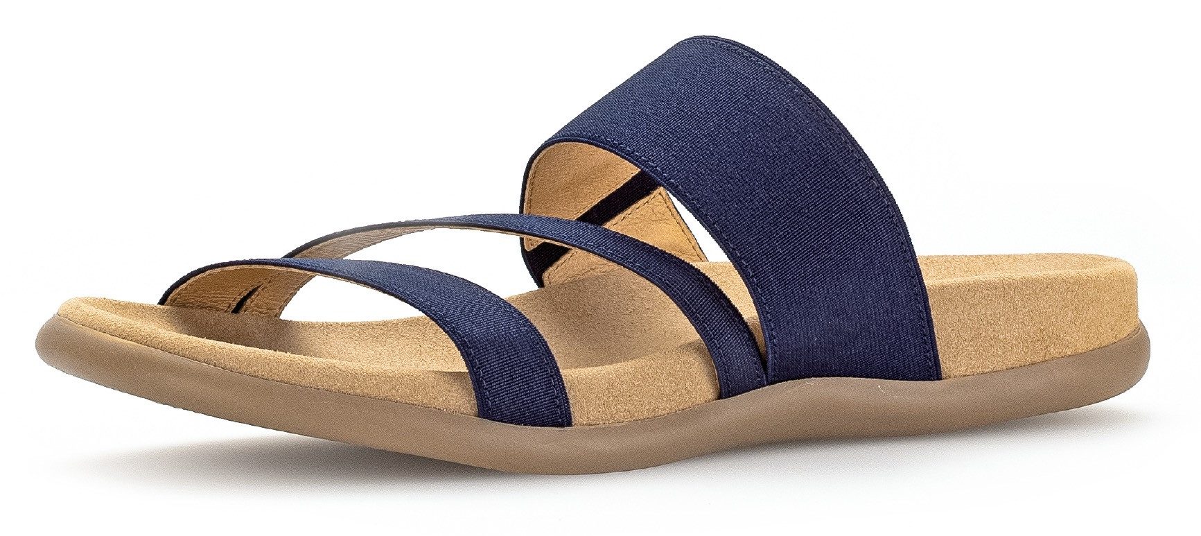 Gabor Slippers sleehak, zomerschoen, pantoffels met ademende leren voering
