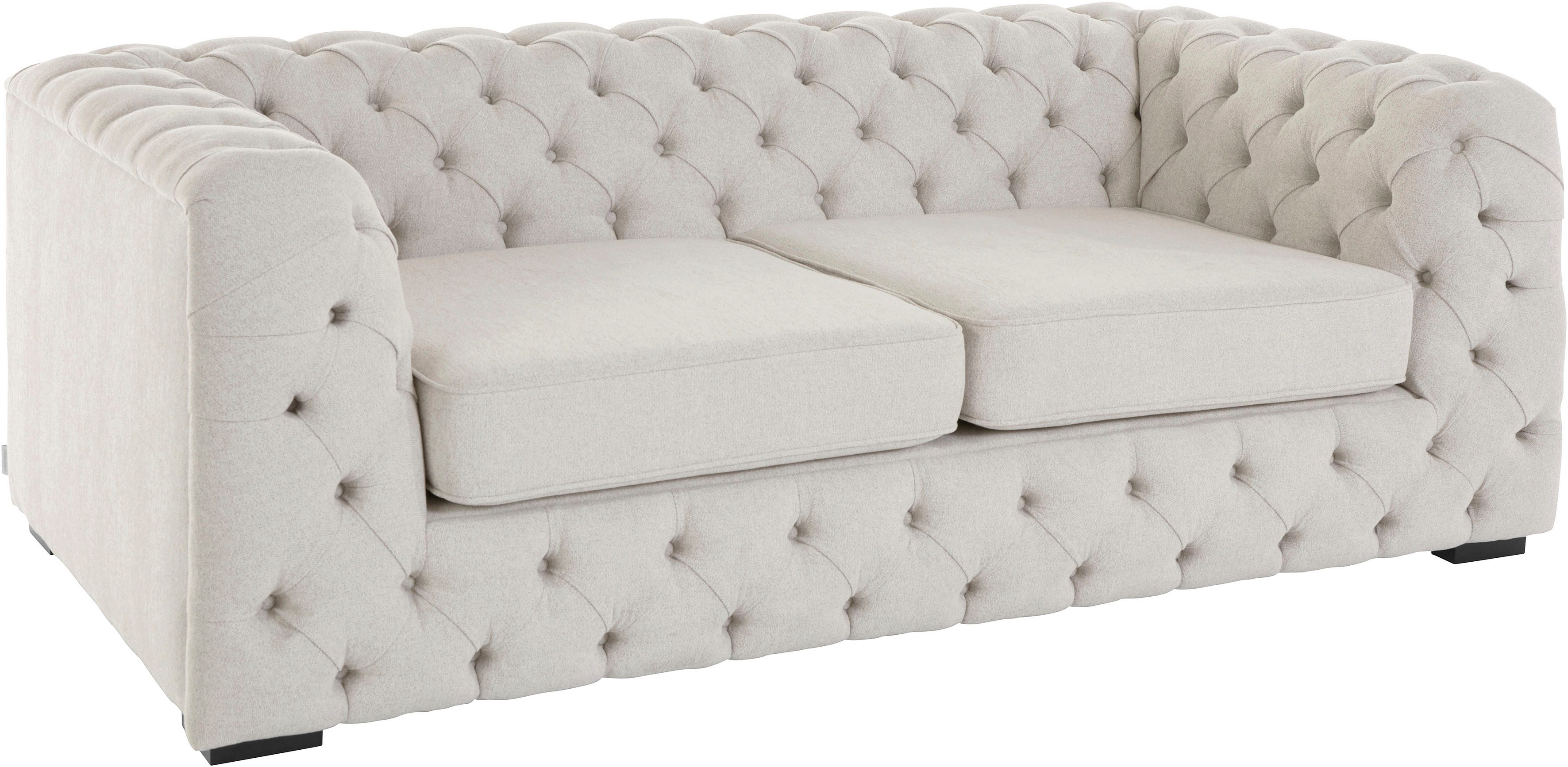 Guido Maria Kretschmer Home&Living Chesterfield-bank Kalina met klassieke chesterfield-capitonnage