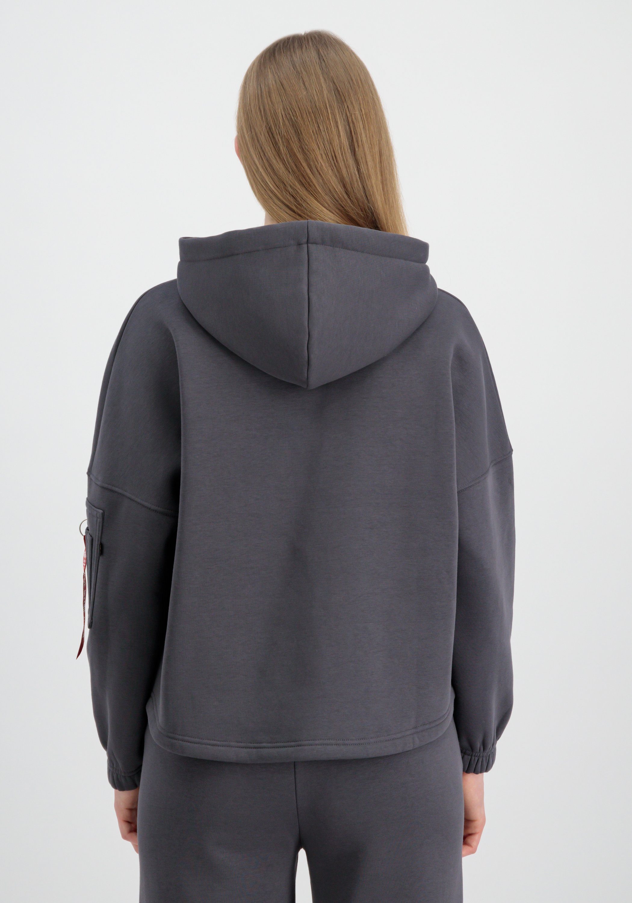 Alpha Industries Hoodie Alpha Industries Women - Hoodies X-Fit Label OS Hoodie Wmn